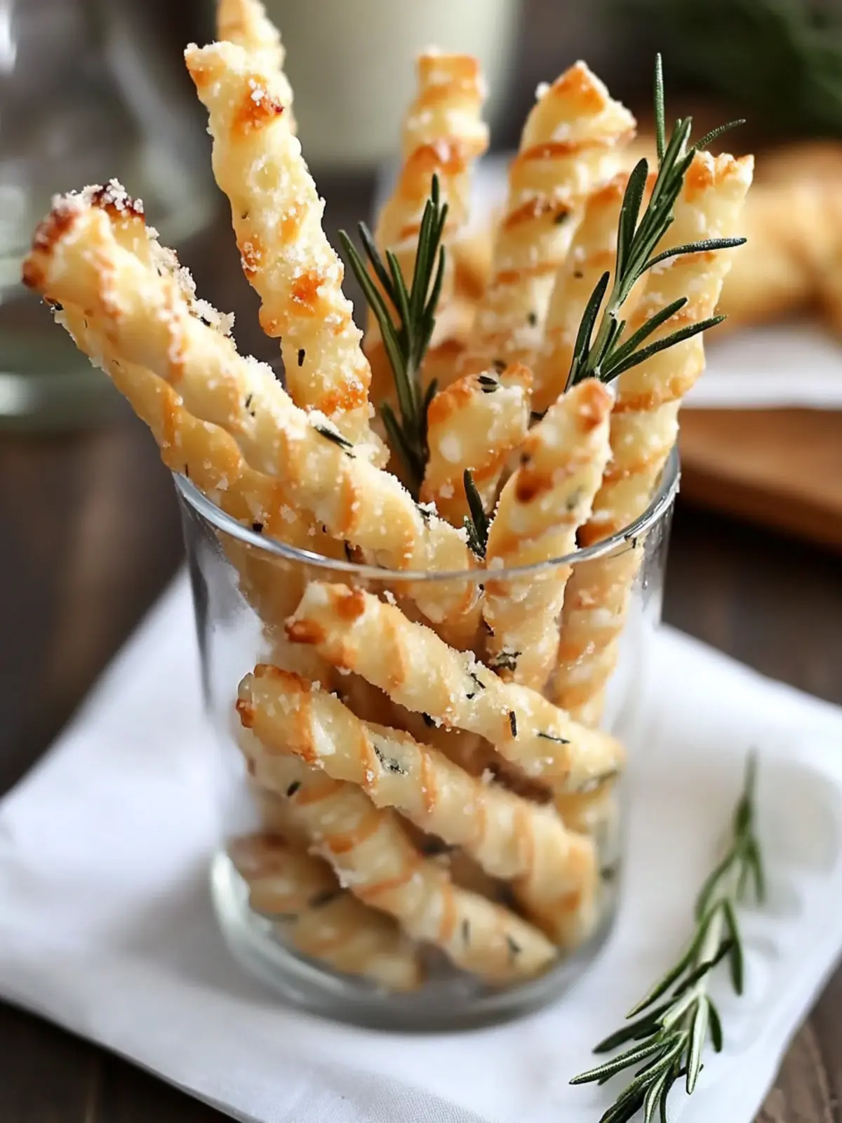 Crispy Rosemary Parmesan Cheese Straws for Effortless Entertaining 3 Rosemary Parmesan Cheese Straws