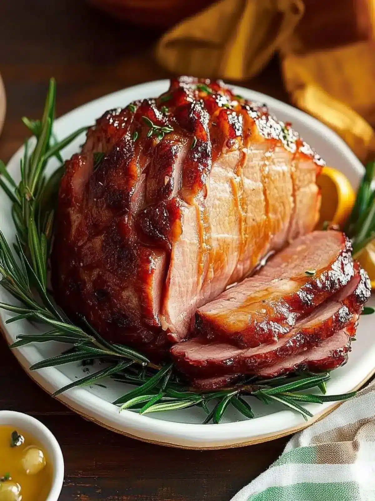 Sweet and Savory Easter Ham with Brown Sugar Glaze 4 Easter Ham