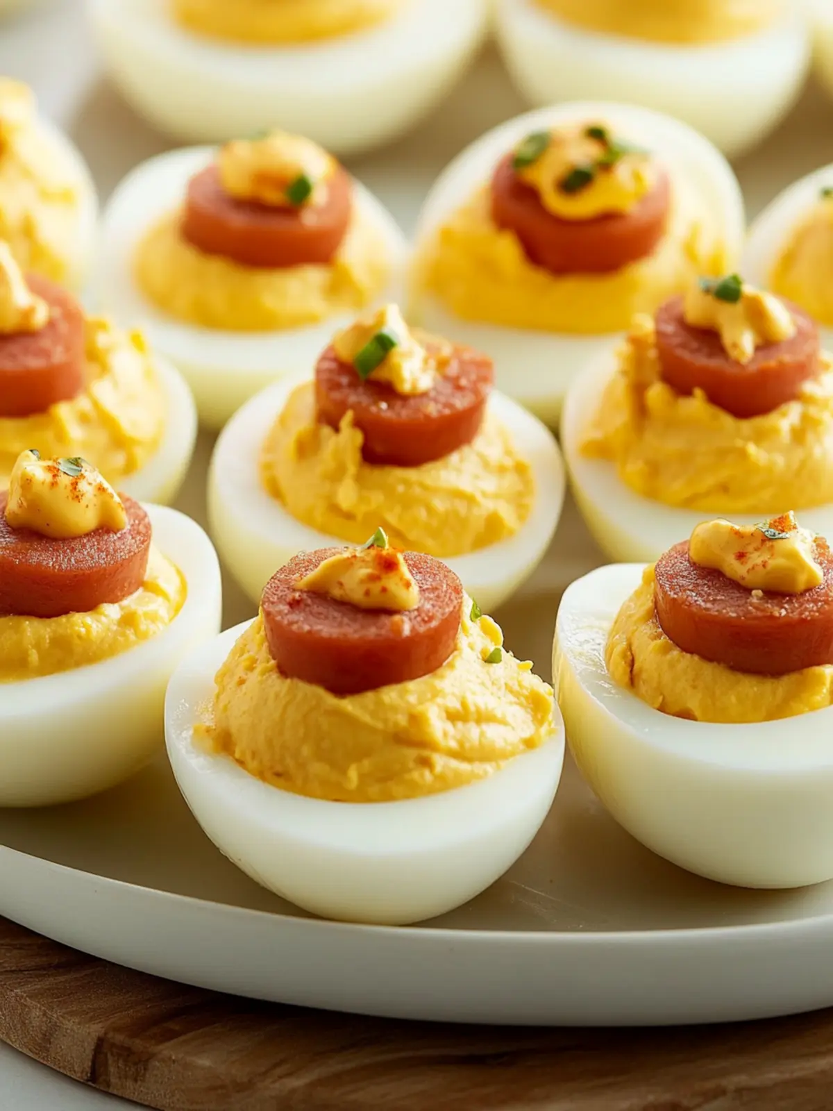 Hot Dog Deviled Eggs: A Fun Twist on a Classic Treat 4 Hot Dog Deviled Eggs