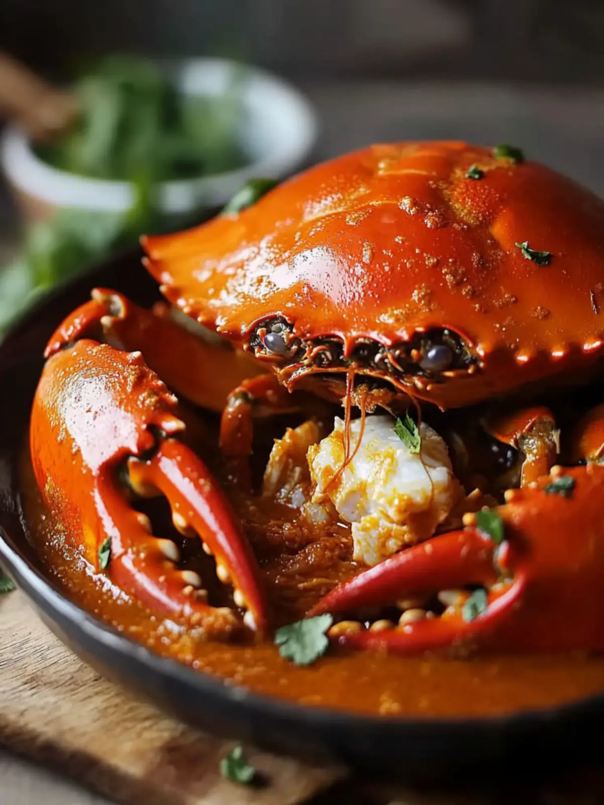 Irresistible Singapore Chilli Crab: A Homemade Delight 4 Singapore Chilli Crab