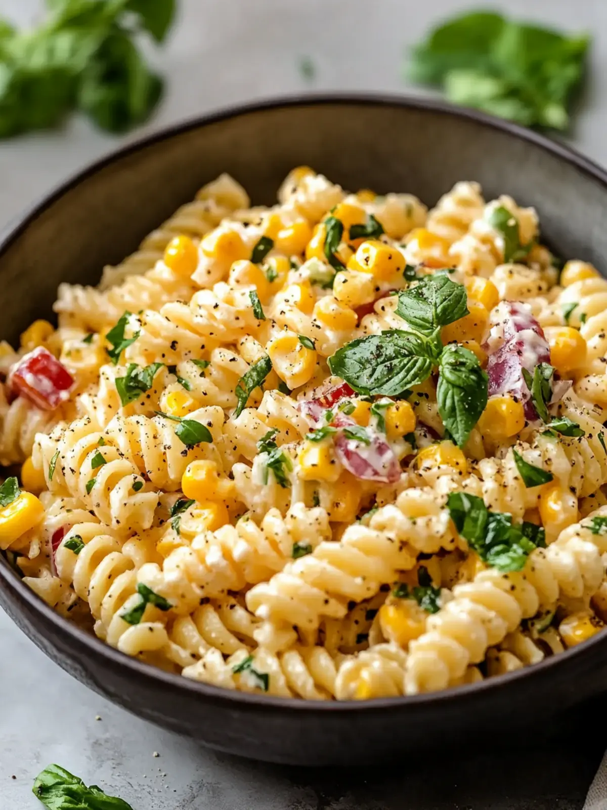 Creamy Street Corn Pasta Salad for a Fresh Summer Delight 4 Creamy Street Corn Pasta Salad