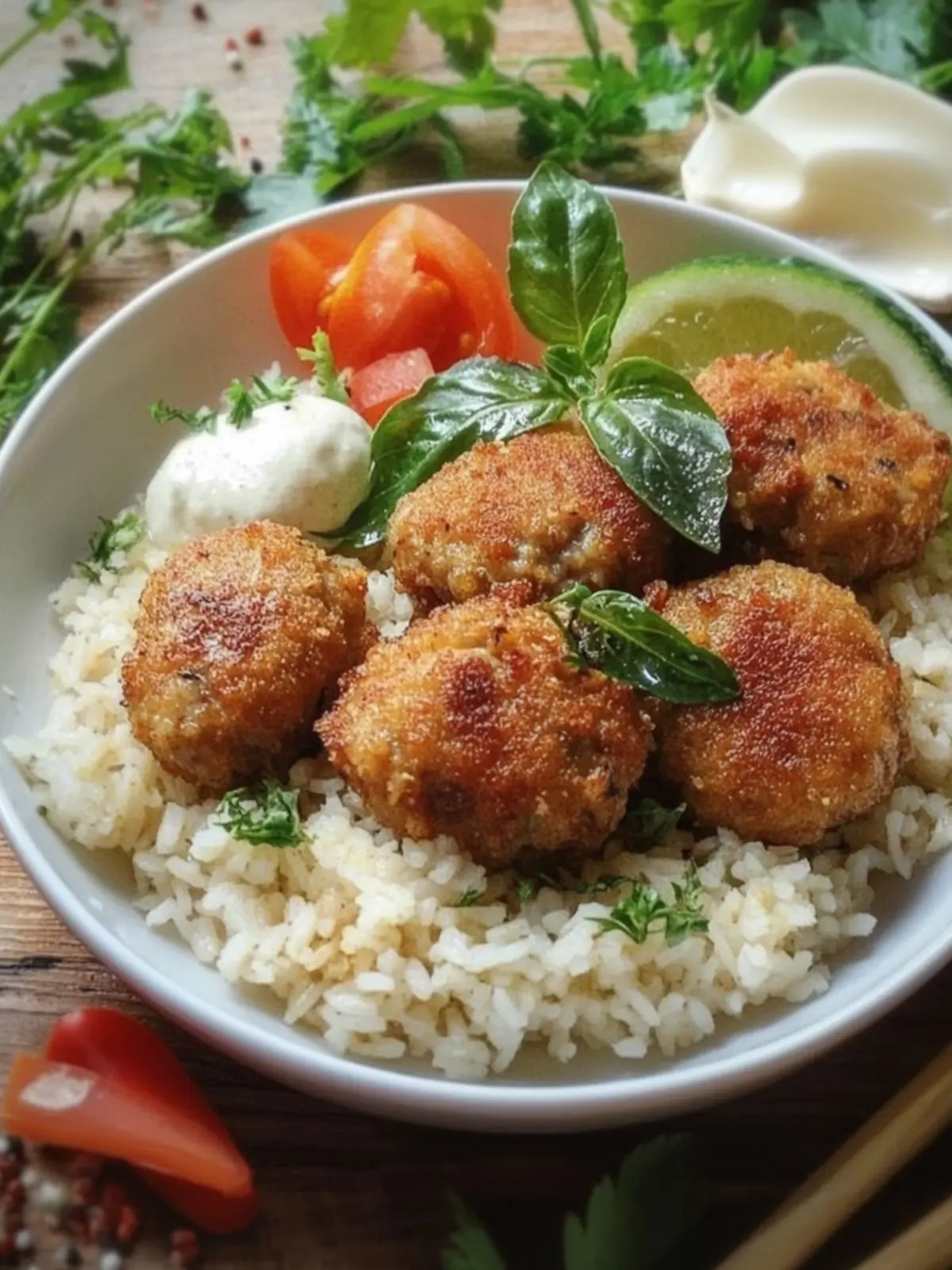Savory Rice Meatballs: A Taste of Turkish Comfort Food 3 RICE MEATBALL