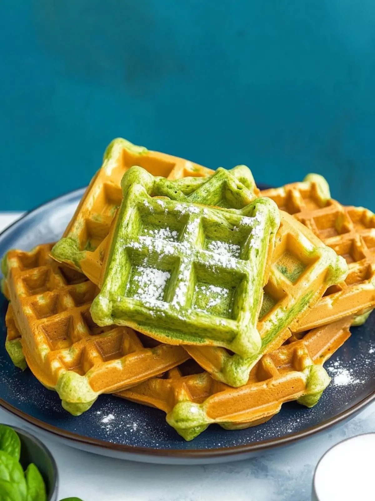 5-Star Fluffy Spinach Waffles That Kids Will Devour! 4 5-Star Fluffy Spinach Waffles