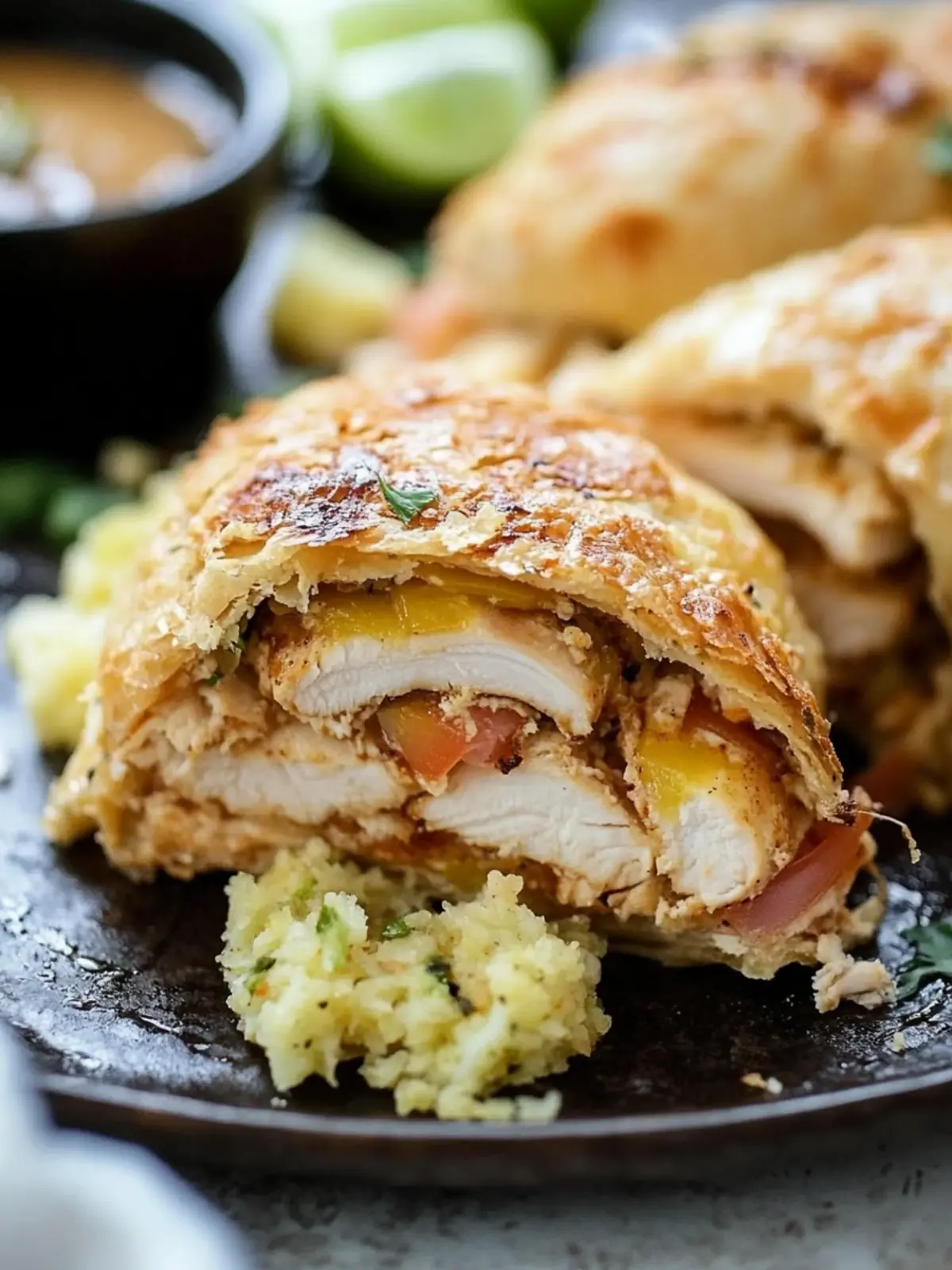 Cubano Chicken Roll Ups: A High-Protein Flavor Adventure 3 Cubano Chicken