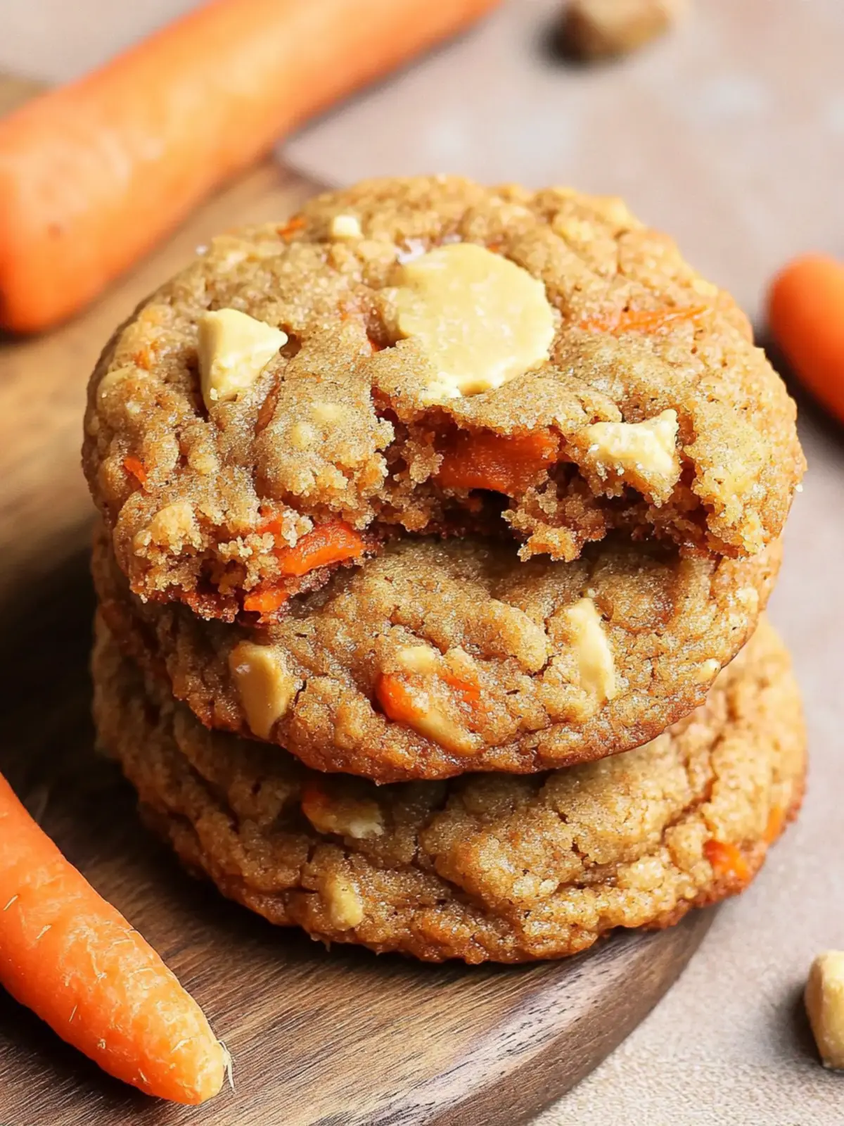 Irresistible Chewy Brown Butter Carrot Cake Cookies Recipe 2 Chewy Brown Butter Carrot Cake Cookies
