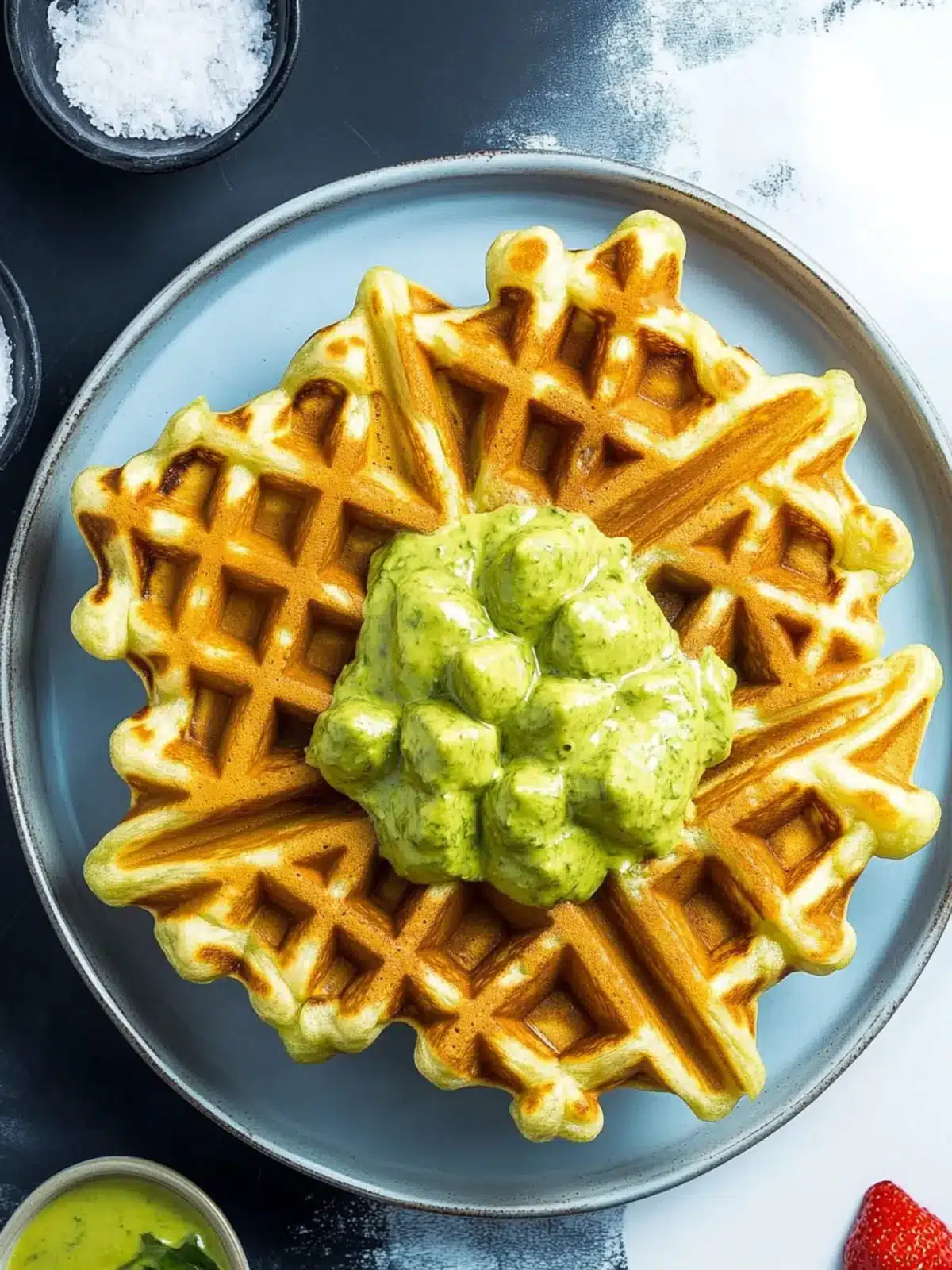 5-Star Fluffy Spinach Waffles That Kids Will Devour! 2 5-Star Fluffy Spinach Waffles