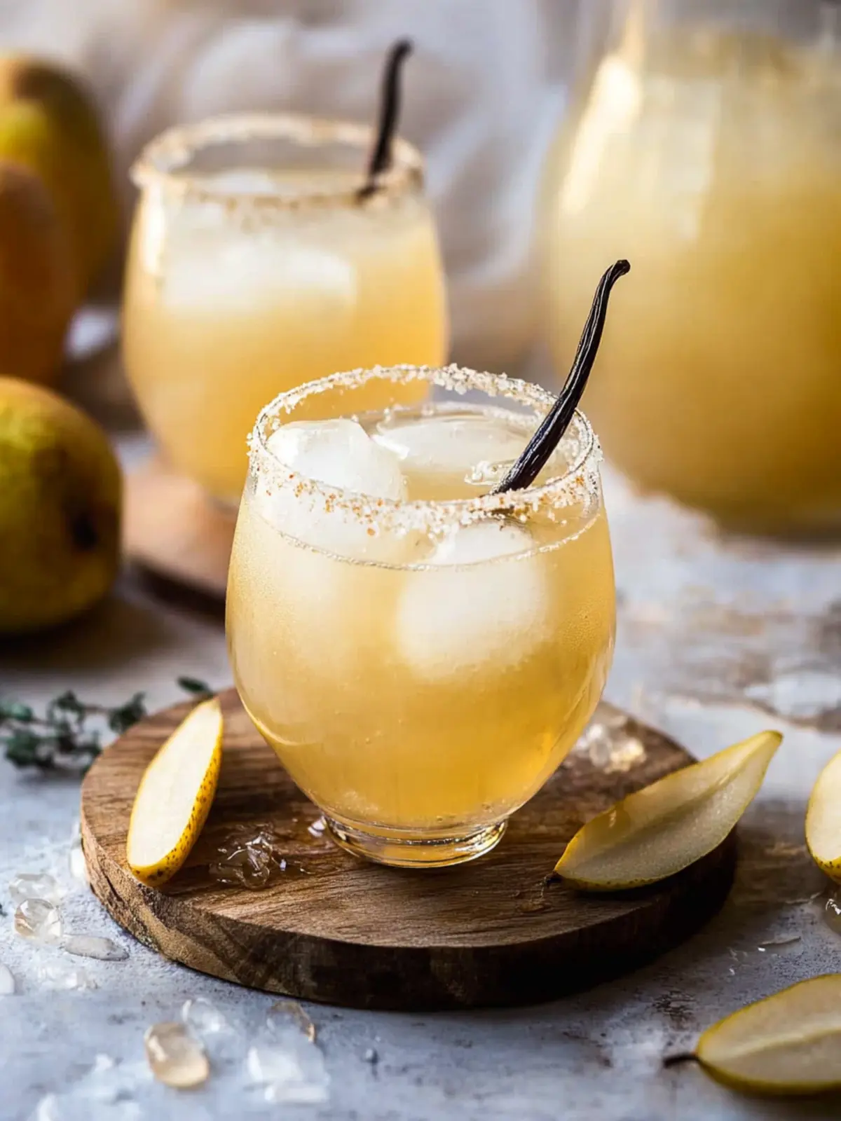 Sparkling Vanilla Pear Mocktails to Refresh Your Fall Gatherings 3 Sparkling Vanilla Pear Mocktails
