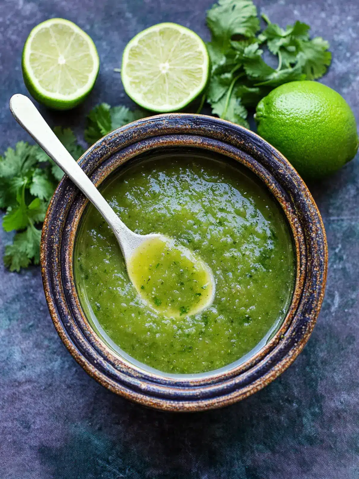 Zesty Green Enchilada Sauce with Roasted Tomatillos Bliss 4 Green Enchilada Sauce