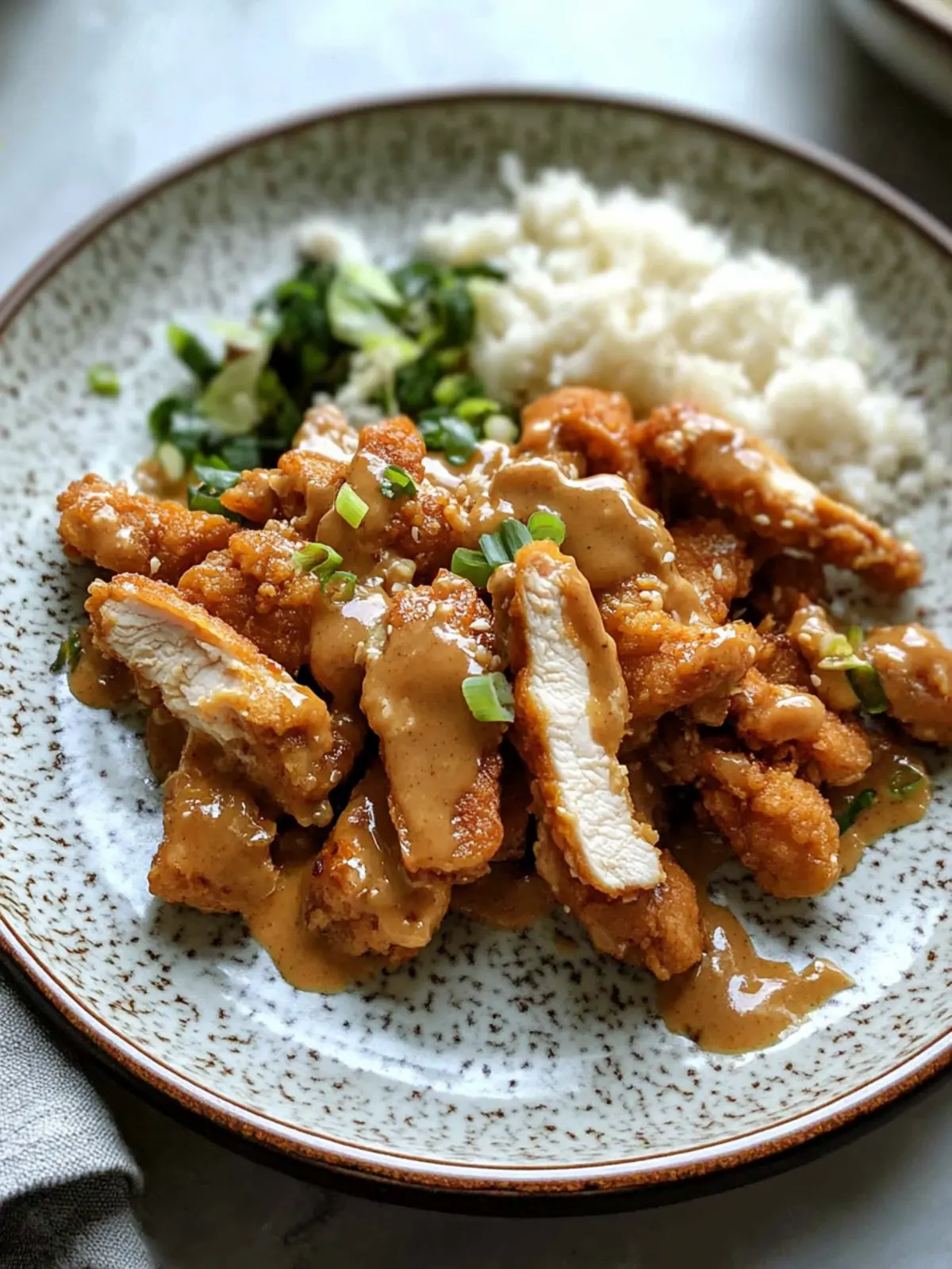 Crispy Chinese Peanut Butter Chicken Buffet Style You’ll Love 4 Chinese Peanut Butter Chicken (Buffet Style)