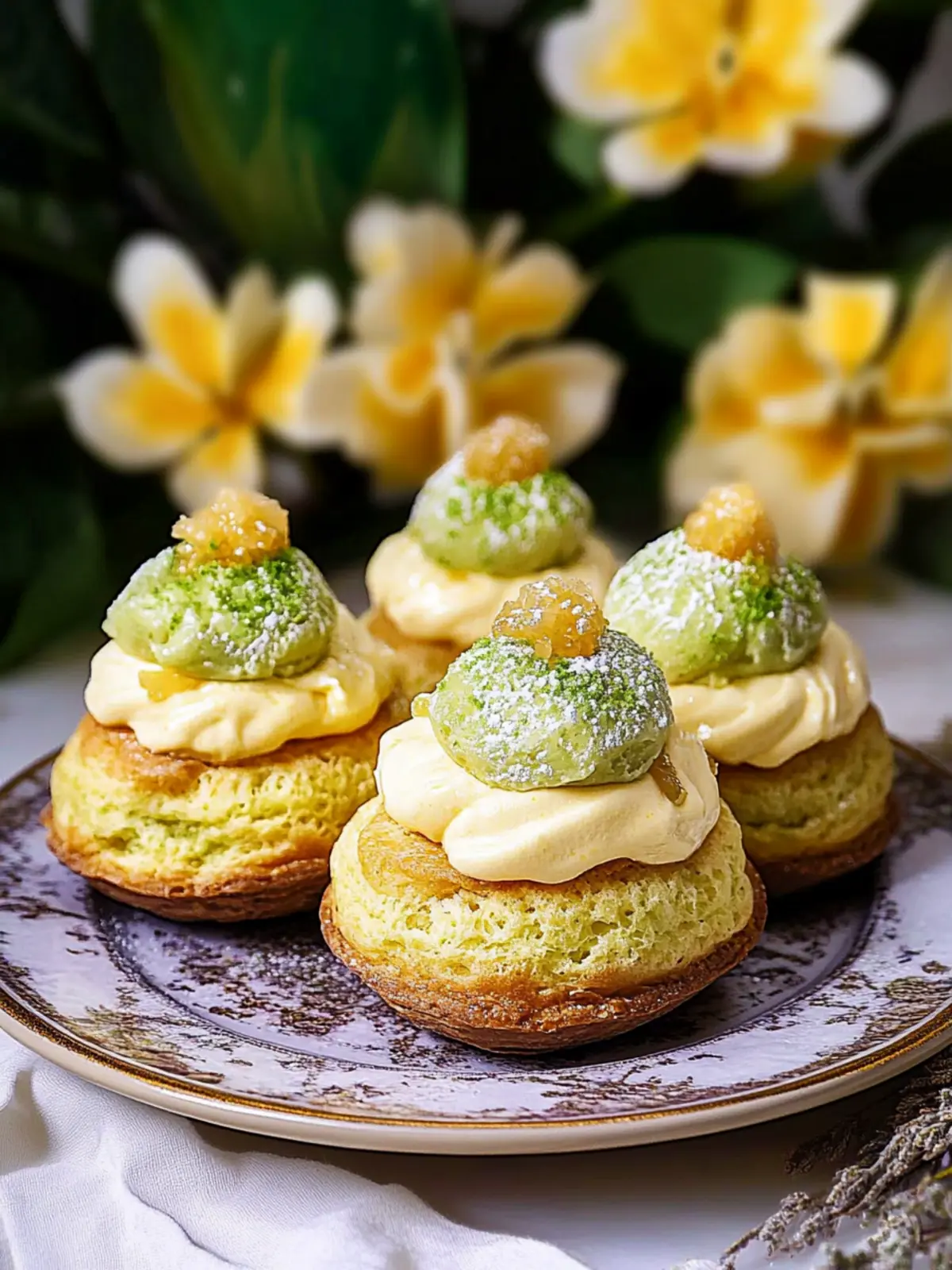 Tinker Bell’s Passionfruit Cream Puffs: A Magical Delight 4 Tinker Bell’s Passionfruit Cream Puffs