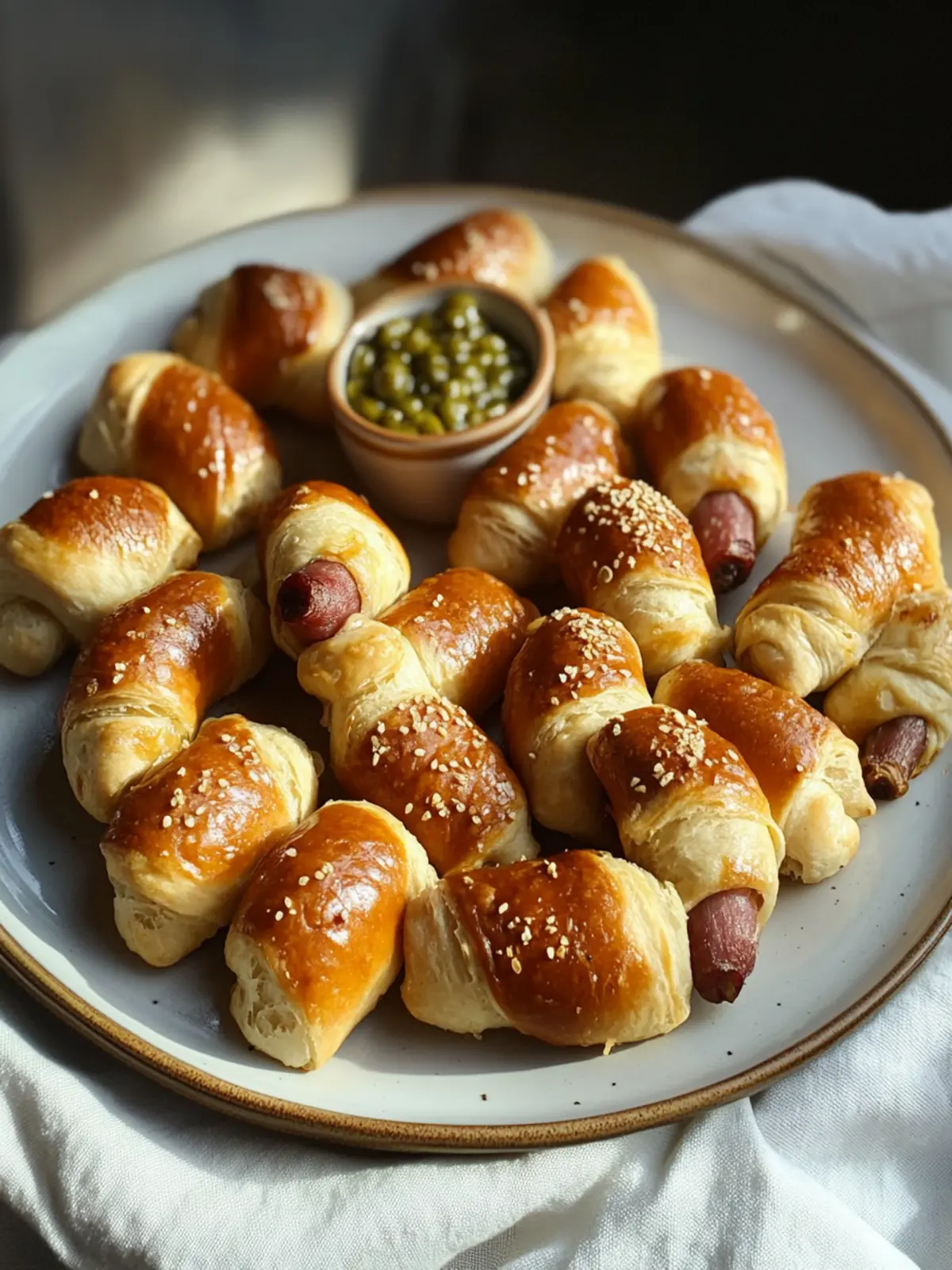 Savory Chicago Style Pigs in a Blanket for Gameday Fun 4 Chicago Style Pigs in a Blanket