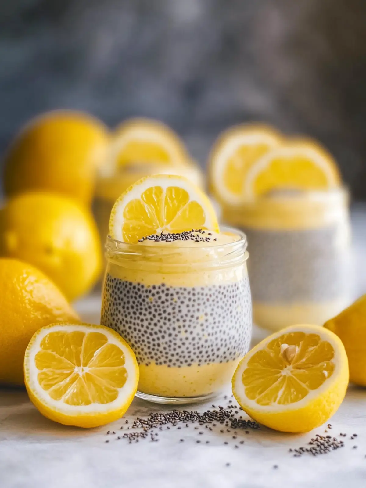 Deliciously Creamy Lemon Chia Pudding for a Refreshing Treat 3 Lemon Cream Chia Pudding