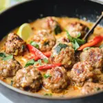 Keto Thai Meatballs in Creamy Curry Sauce You’ll Love 8 Keto Thai Meatballs