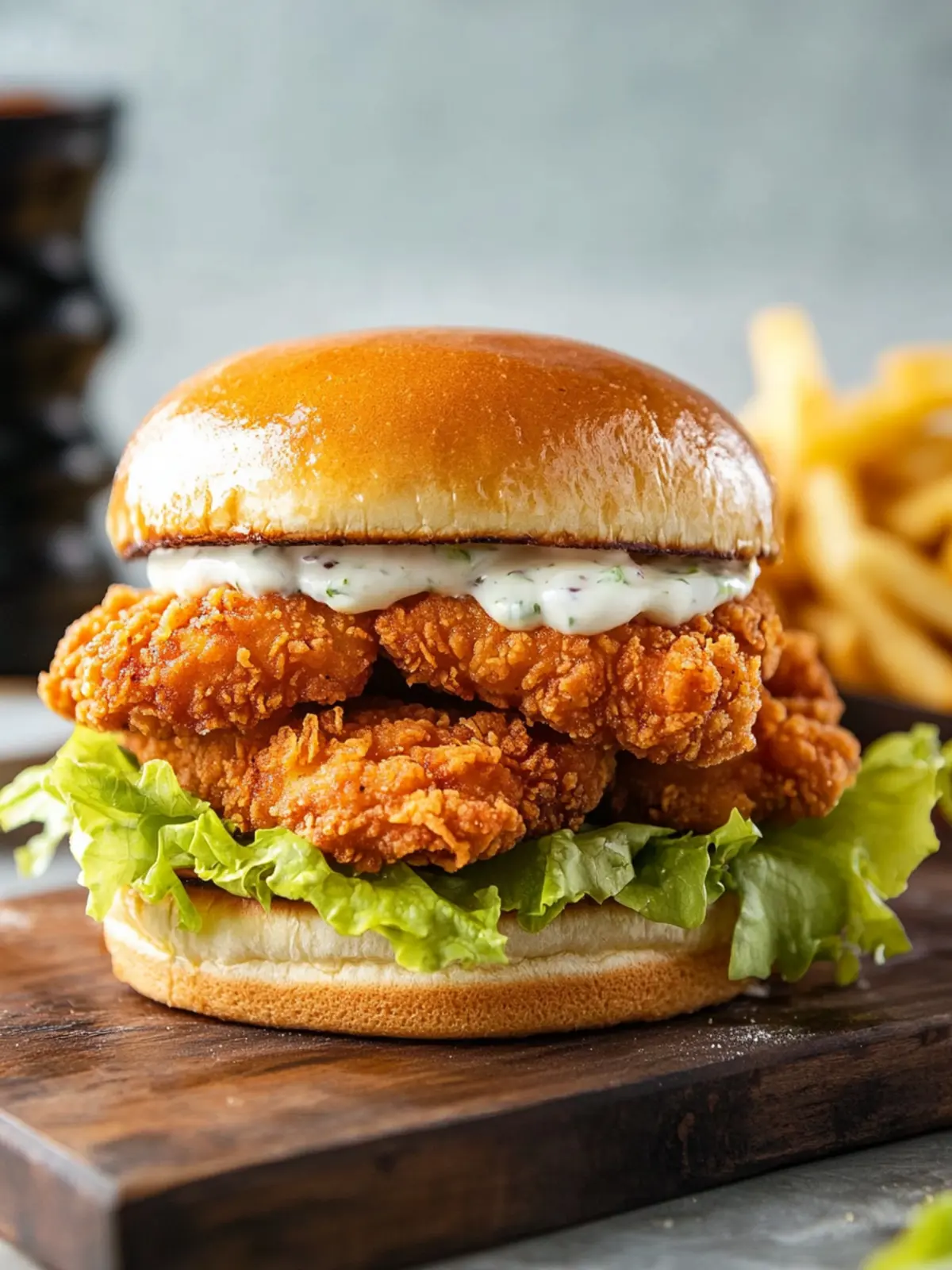 Irresistible Crispy Chicken Sandwich with Dill Sauce Delight 4 Crispy Chicken Sandwich