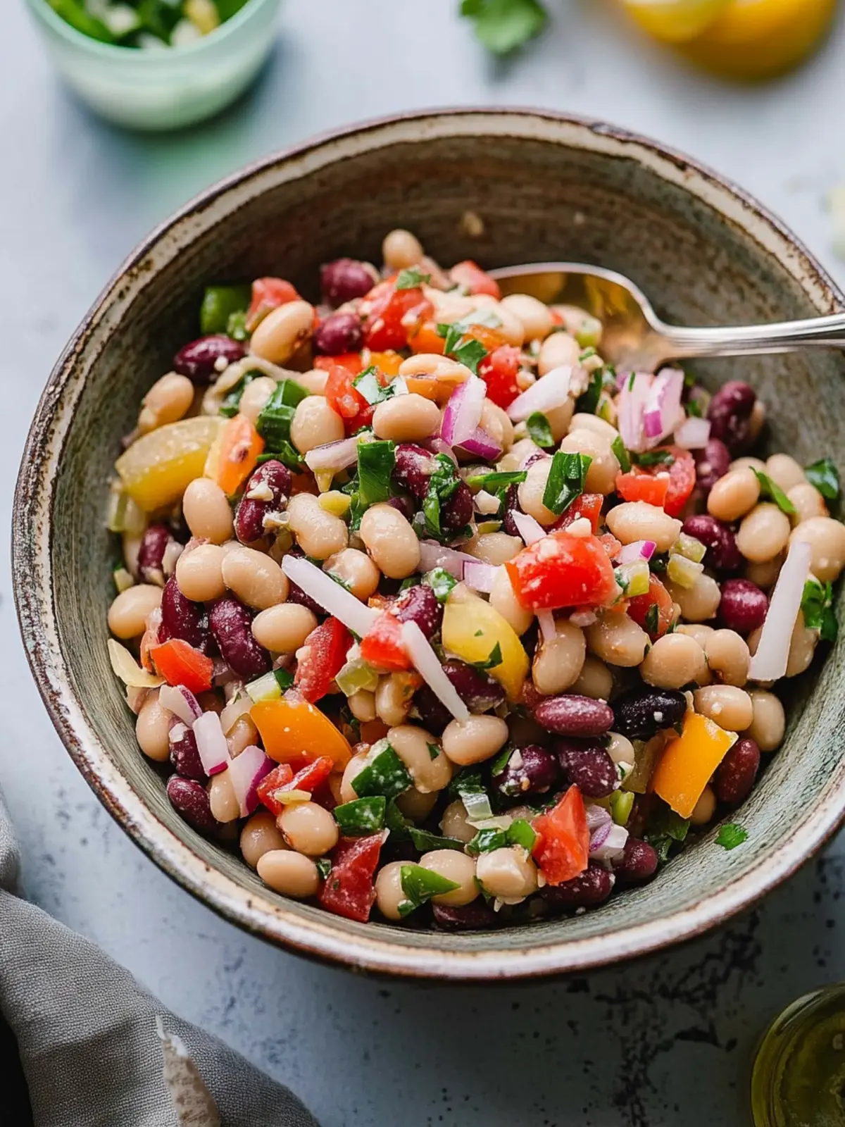 Italian Grinder Bean Salad
