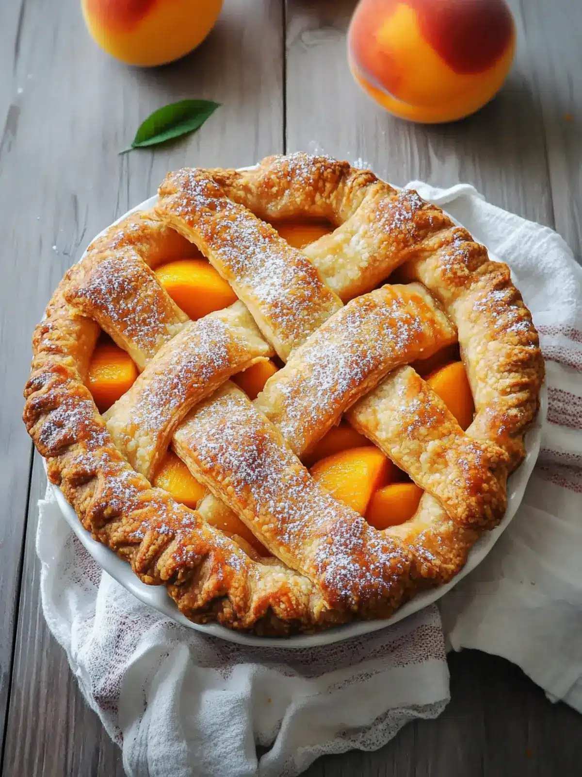 Irresistible Peach Mango Pie Recipe for Sweet Moments at Home 2 Peach Mango Pie