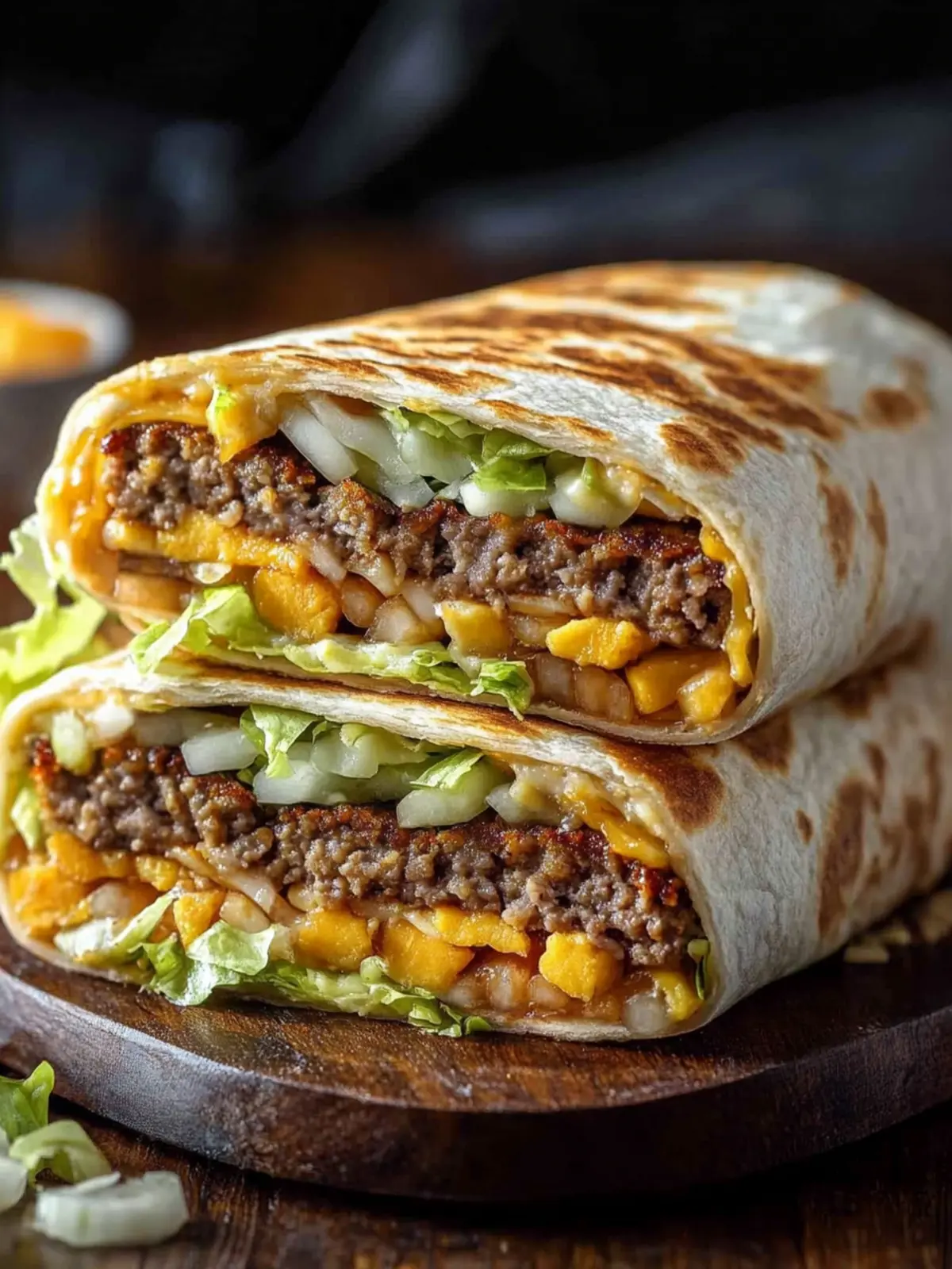 Big Mac Wrap Delight: Customizable Fast Food at Home 2 Big Mac Wrap
