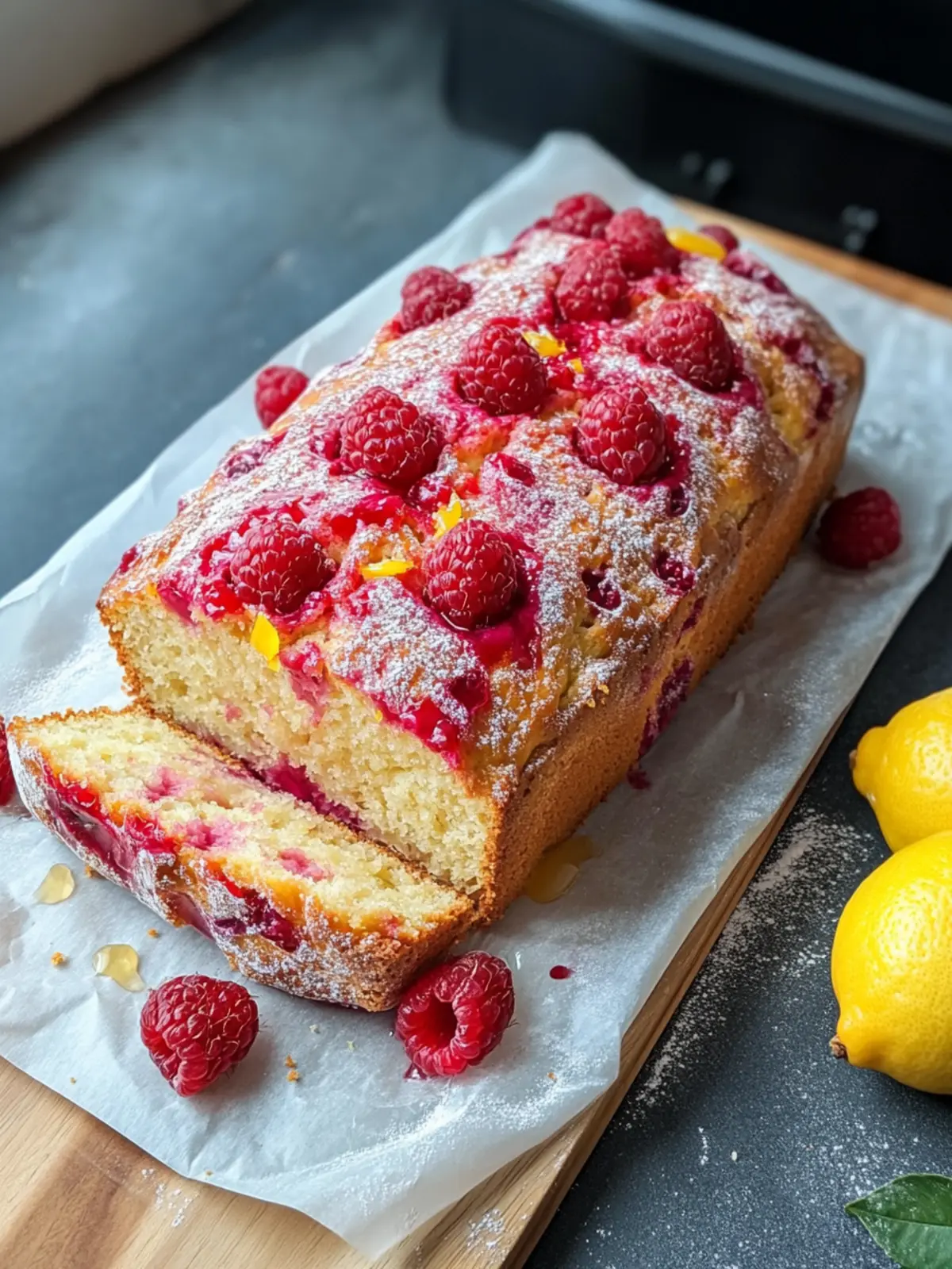 Mouthwatering Raspberry Lemon Loaf That's a Breeze to Bake 2 Raspberry Lemon Loaf