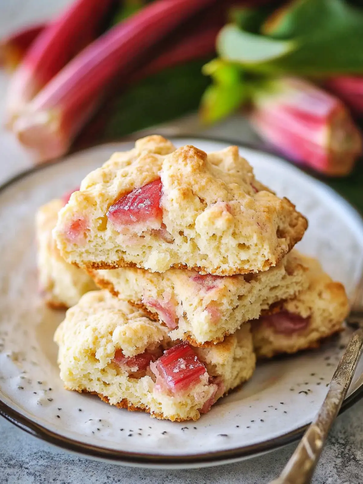 Deliciously Easy Rhubarb Scones You’ll Crave Daily 2 Easy Rhubarb Scones