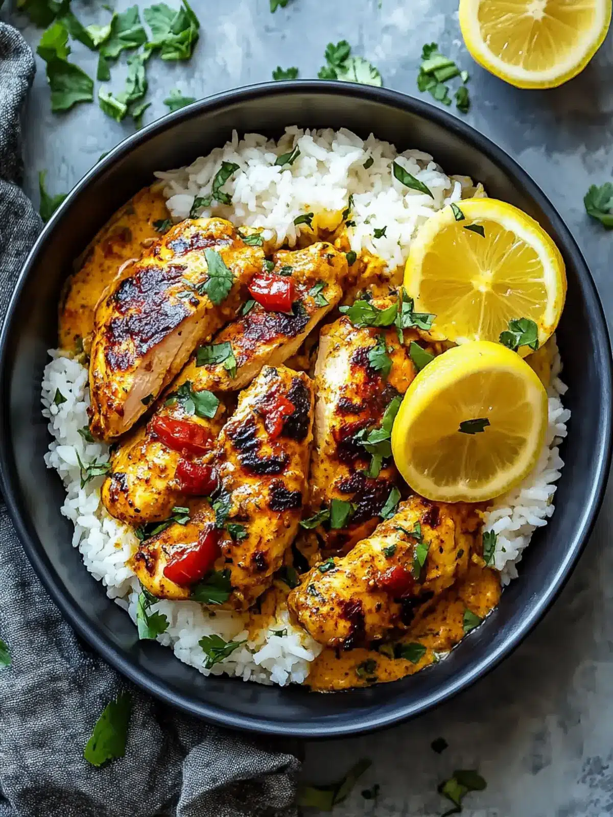 Creamy Peri Peri Chicken with Rice for a Flavor Explosion 2 Creamy Peri Peri Chicken with Rice