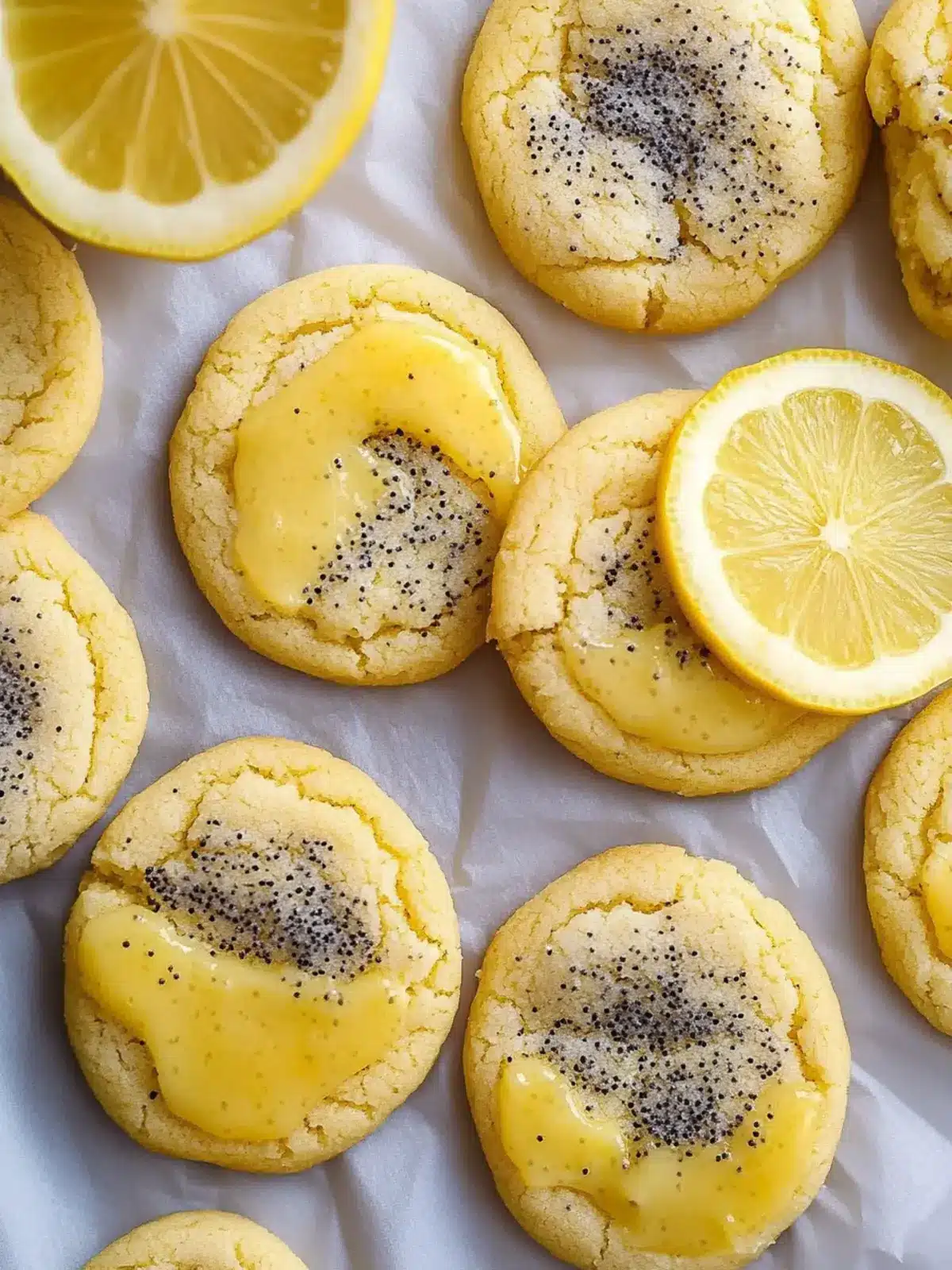 Lemon Curd Cookies with Crunchy Poppy Seeds Delight 4 Lemon Curd Cookies