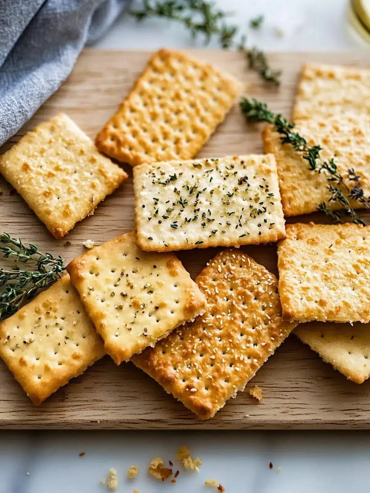 Homemade Artisan Crackers 4 Flavors: Snack Your Heart Out 2 Homemade Artisan Crackers 4 Flavors