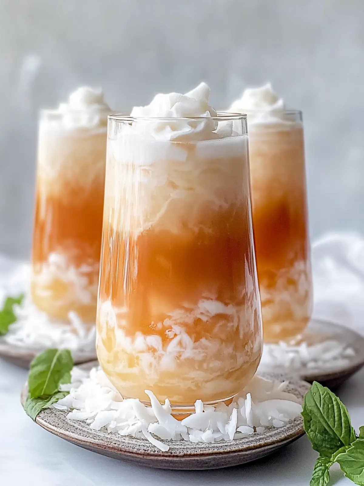 Coconut Macaron Thai Iced Tea: A Sweet Tropical Twist 4 Coconut Macaron Thai Iced Tea