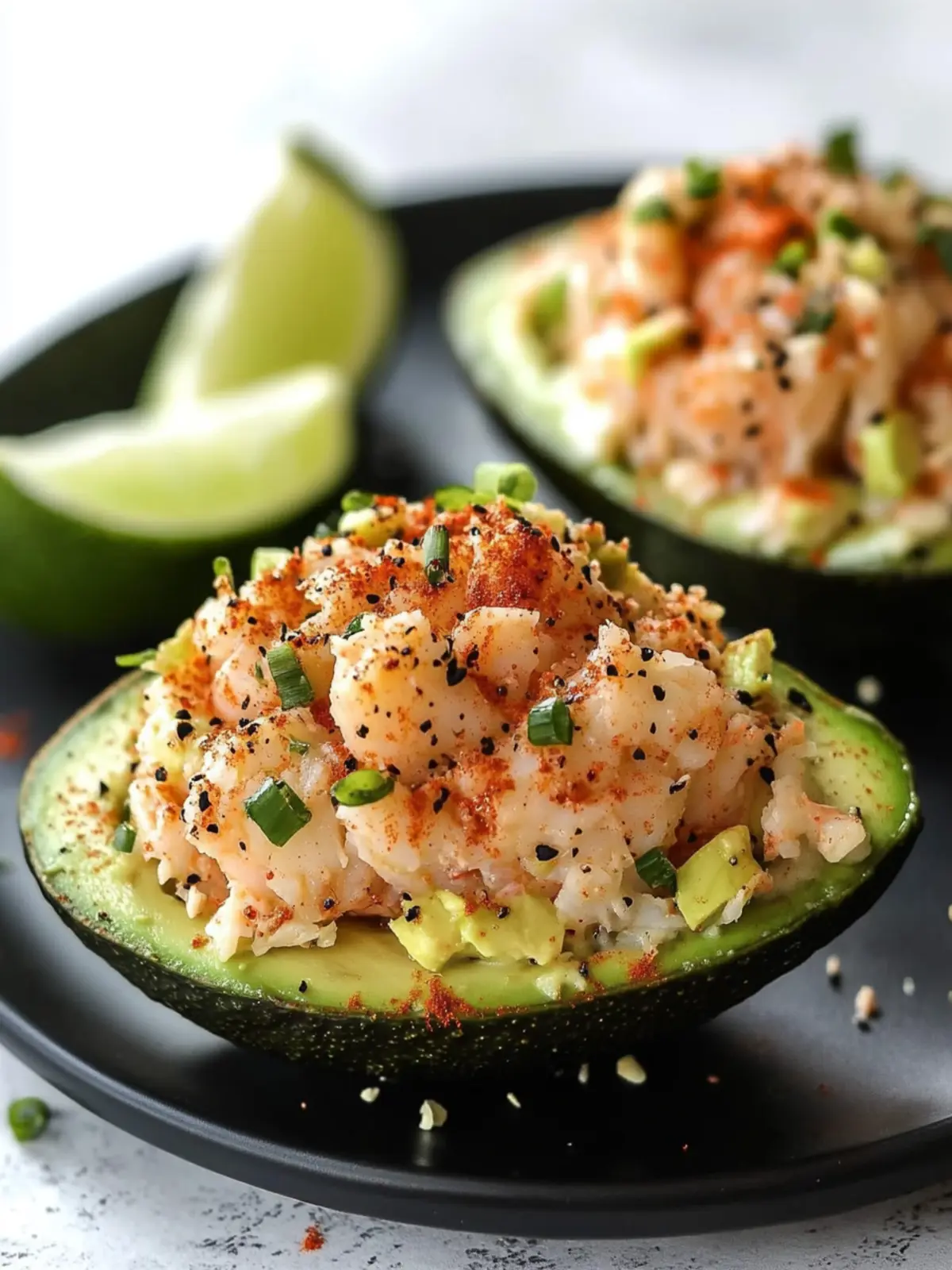 California Spicy Crab Stuffed Avocado: Quick Keto Delight 5 California Spicy Crab Stuffed Avocado
