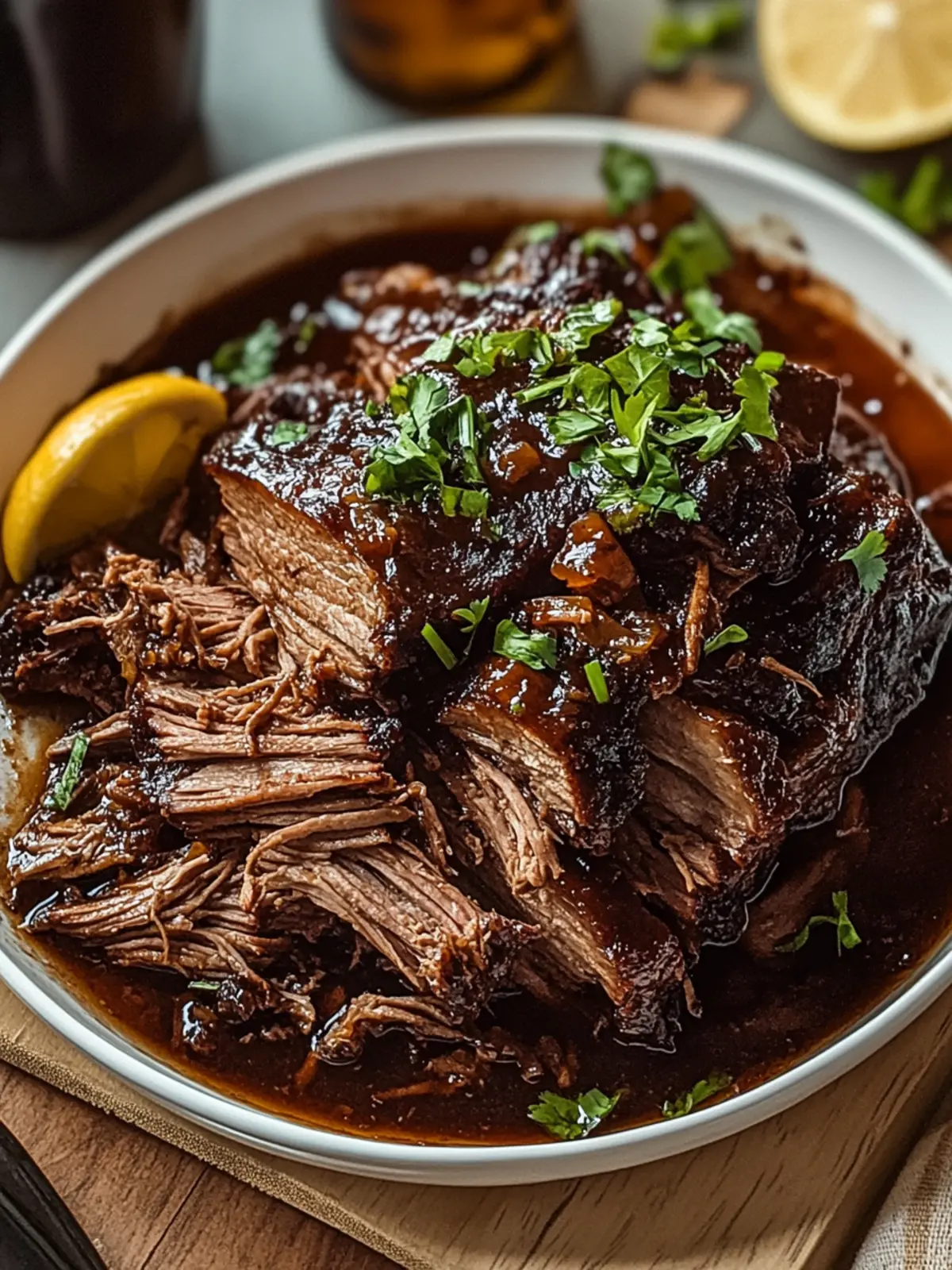 Caramelized Pulled Beef Brisket for Flavorful Family Dinners 2 Caramelized Pulled Beef Brisket