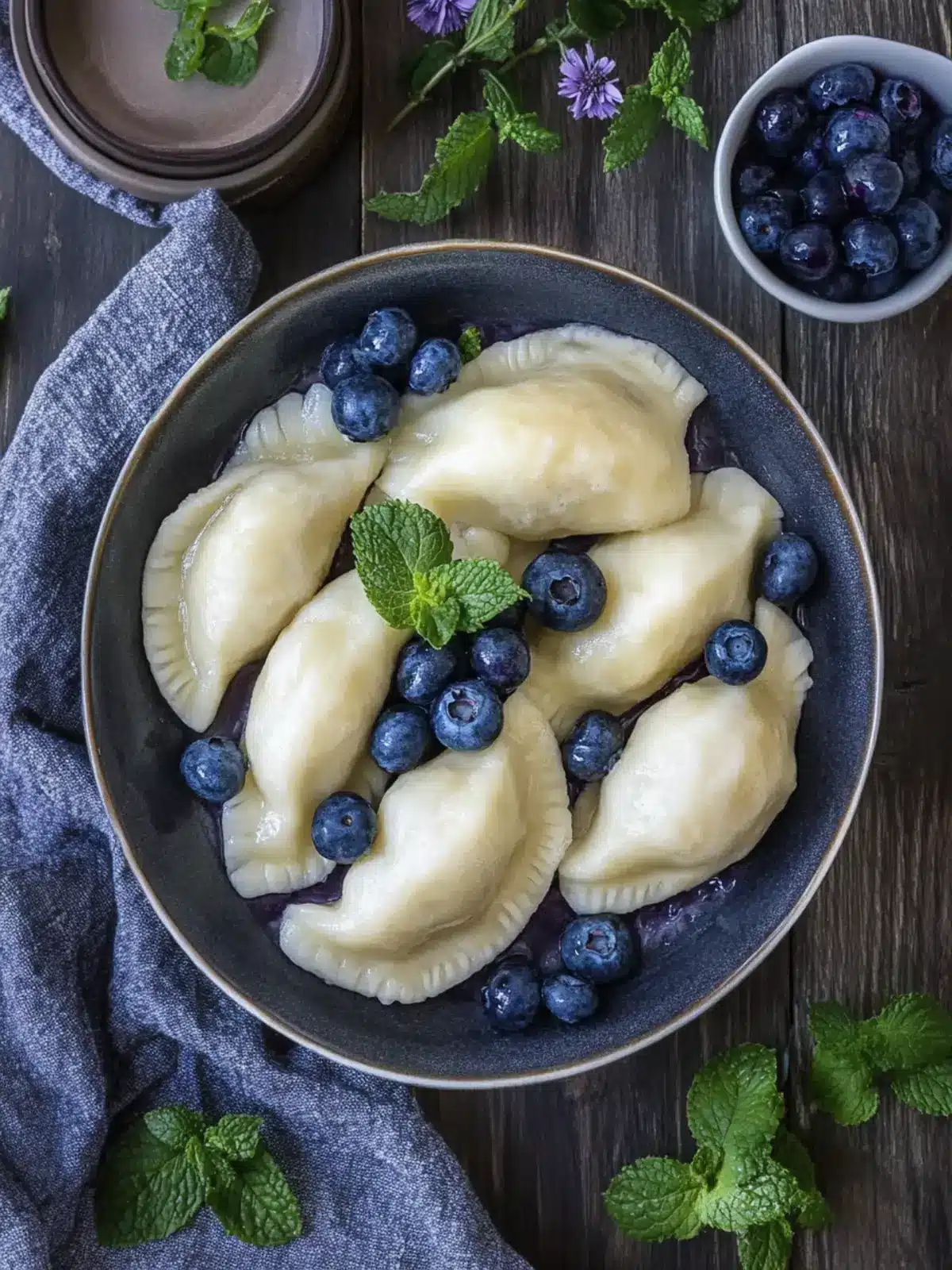 Delicious Steamed Blueberry Pierogi That Will Delight You 4 Steamed Blueberry Pierogi