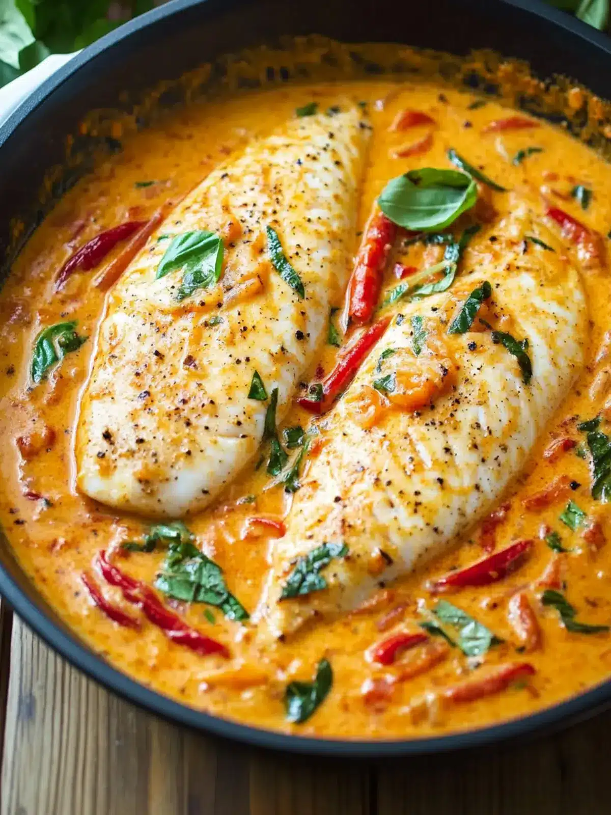 Savory Tilapia in Roasted Pepper Sauce for Easy Weeknight Dinners 4 Tilapia in Roasted Pepper Sauce