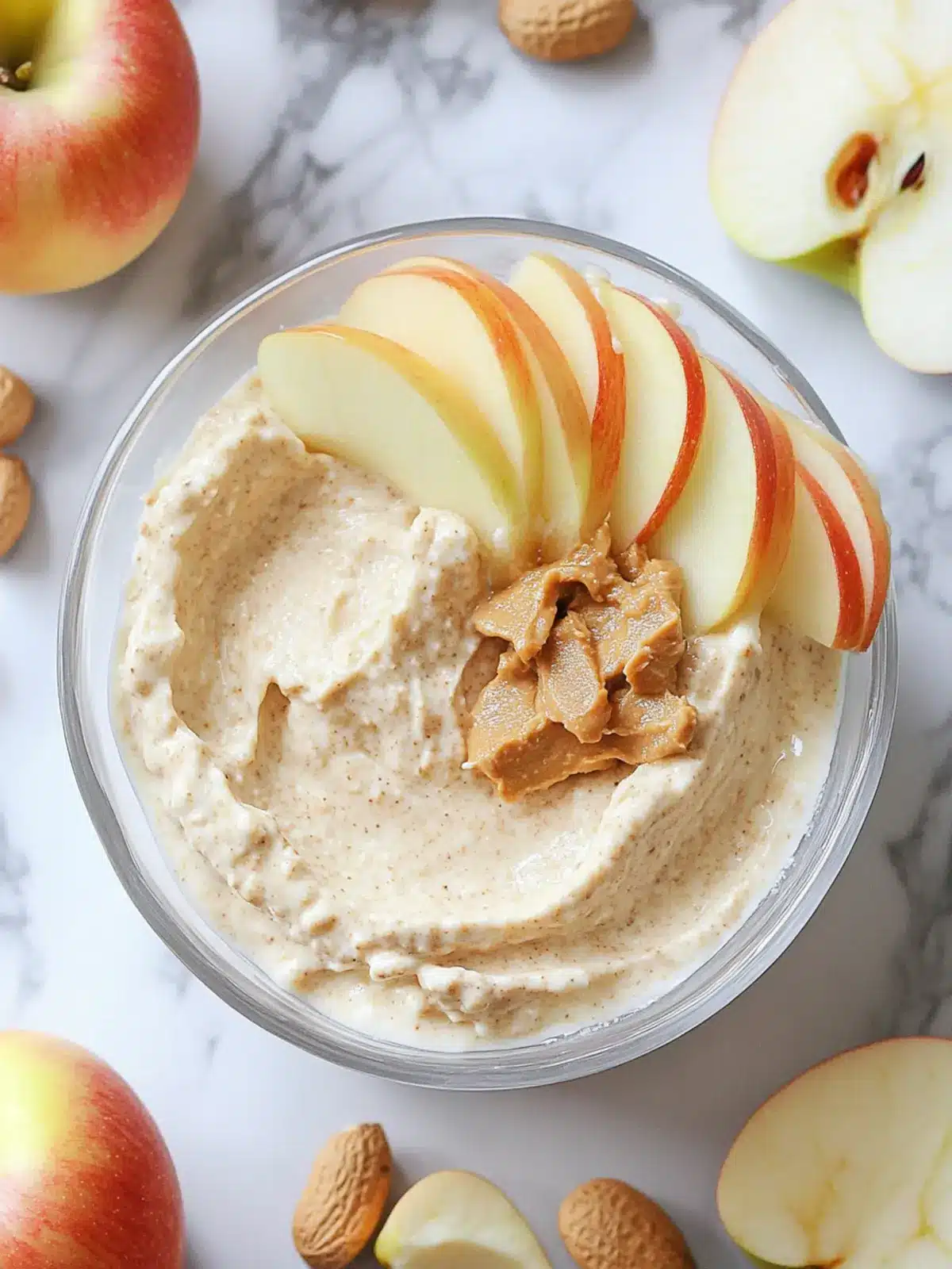 Creamy Peanut Butter Yogurt Dip for Apples Your New Snack Obsession 2 Peanut Butter Yogurt Dip for Apples