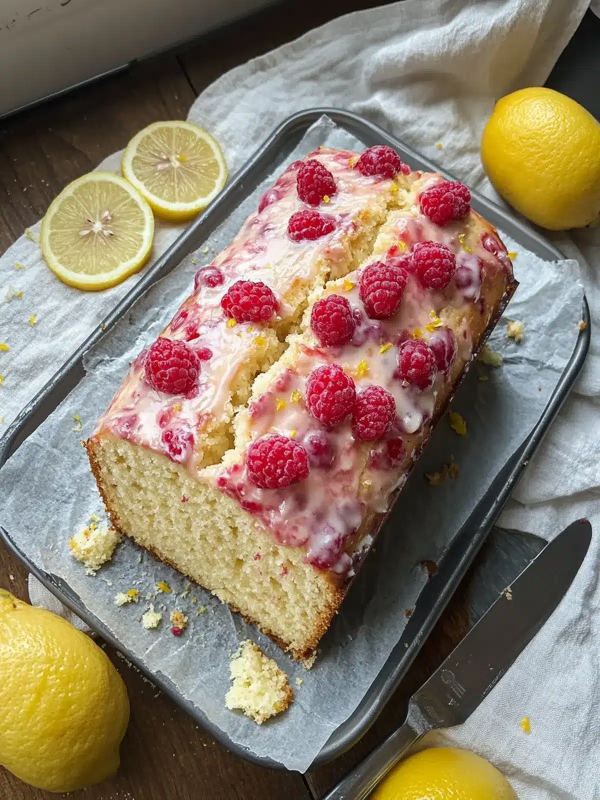 Raspberry Lemon Loaf