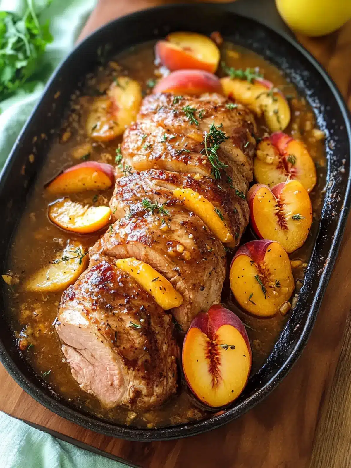 Peach Glazed Pork Tenderloin for a Sweet Family Feast 3 Peach Glazed Pork Tenderloin