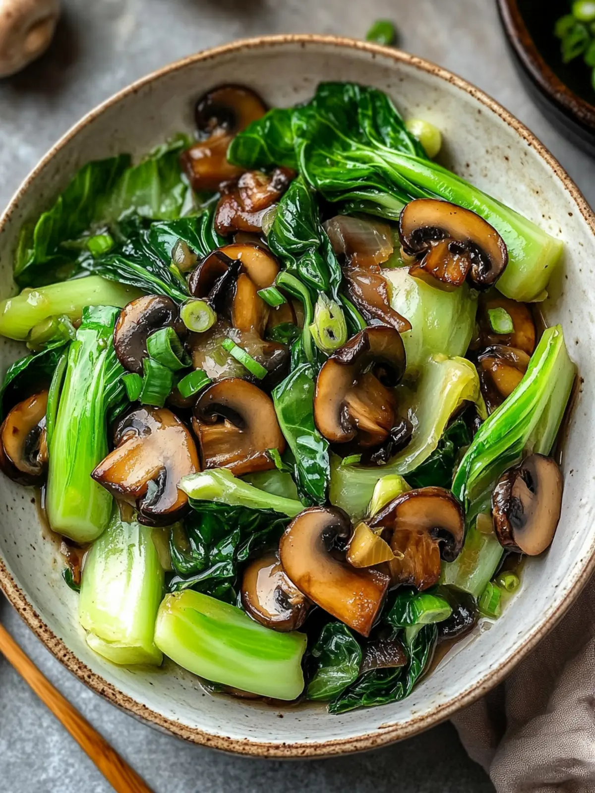Bok Choy & Mushroom Stir-fry: A Quick, Healthy Delight 2 Bok Choy & Mushroom Stir-fry