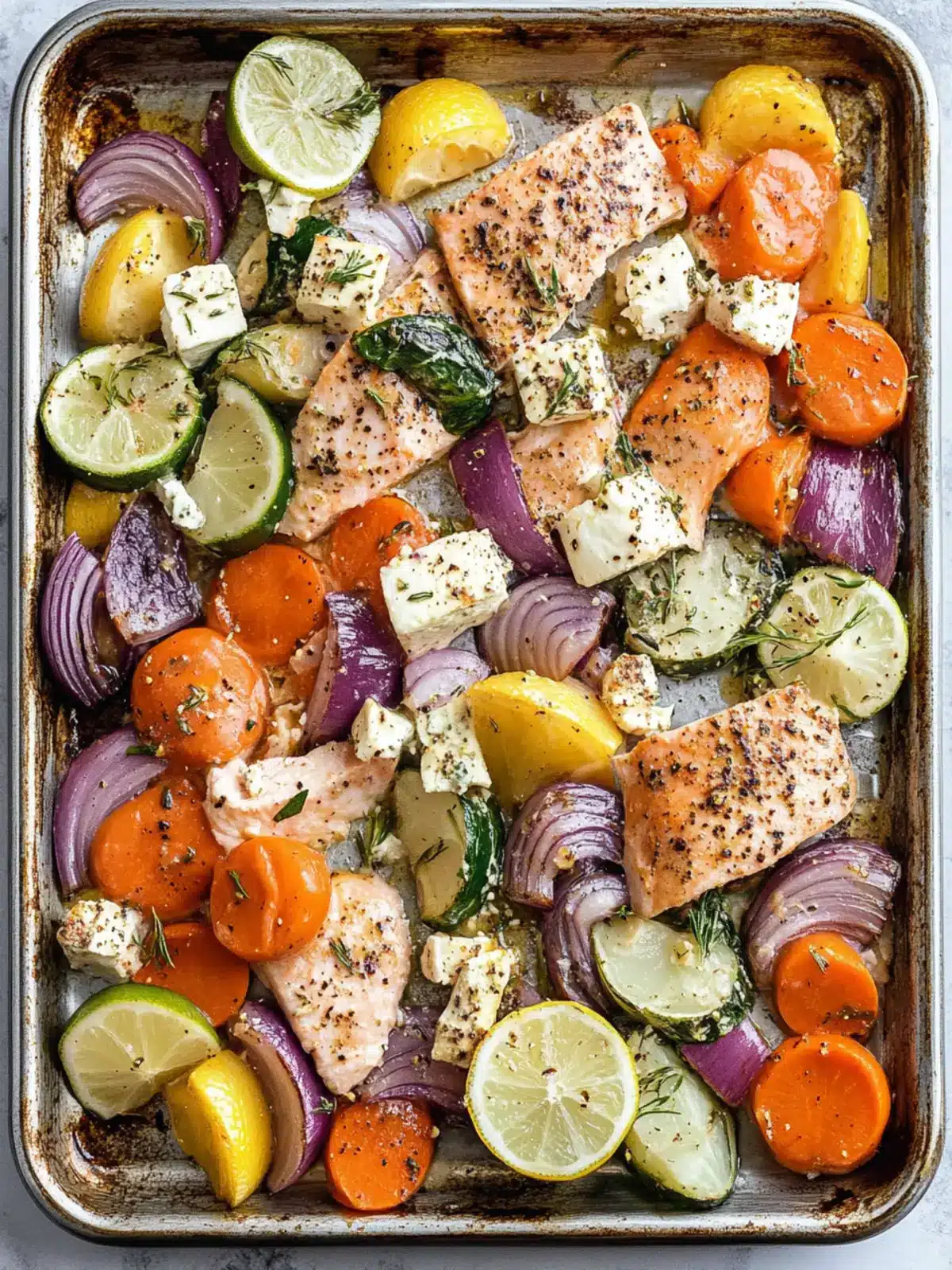 Easy Greek Sheet Pan Supper for a Flavor-Packed Dinner 4 Greek Sheet Pan Supper