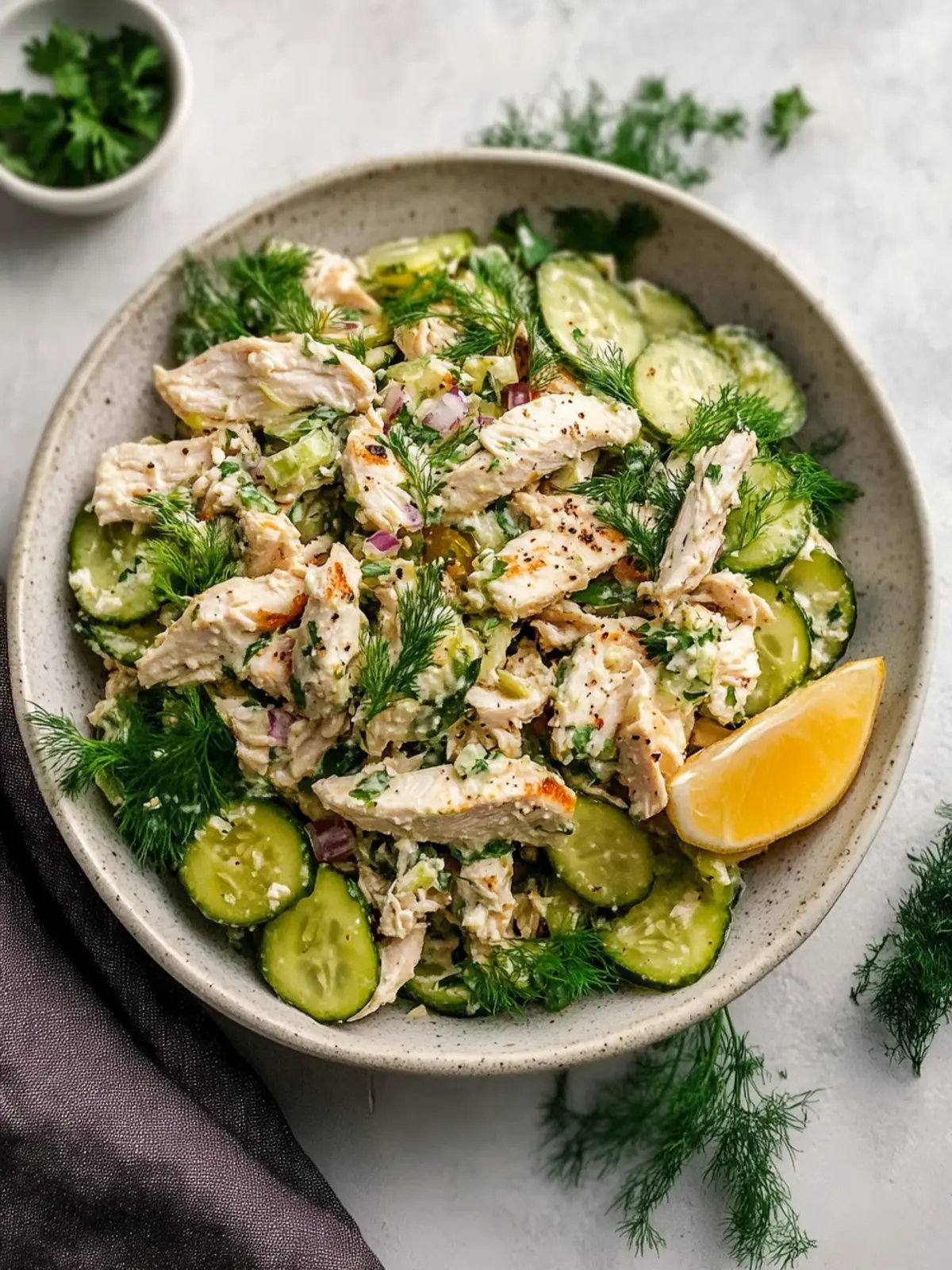 High-Protein Dill Pickle Chicken Salad for Quick Meal Prep 4 High-Protein Dill Pickle Chicken Salad