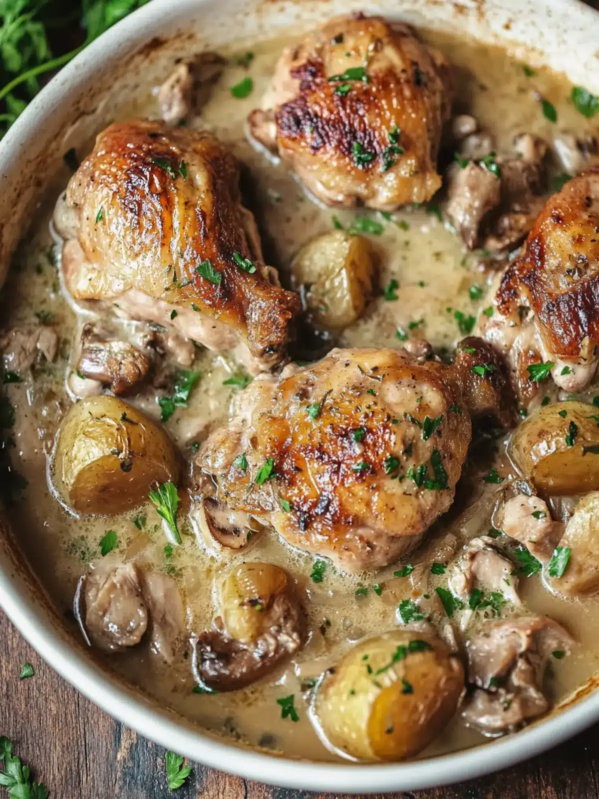 Coq au Vin Blanc: Delightfully Creamy Chicken Recipe 2 Coq au Vin Blanc