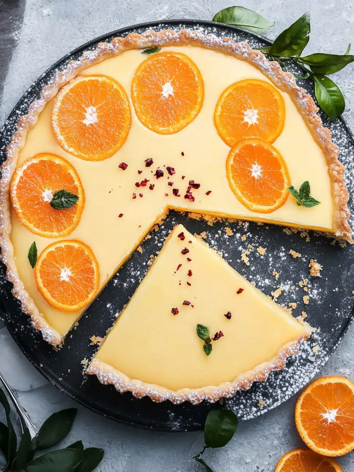 Irresistible French Orange Tart for Cozy Winter Gatherings 3 French Orange Tart
