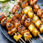 Sweet and Spicy Grilled Chicken and Pineapple Skewers Bliss 9 Sweet and Spicy Grilled Chicken and Pineapple Skewers