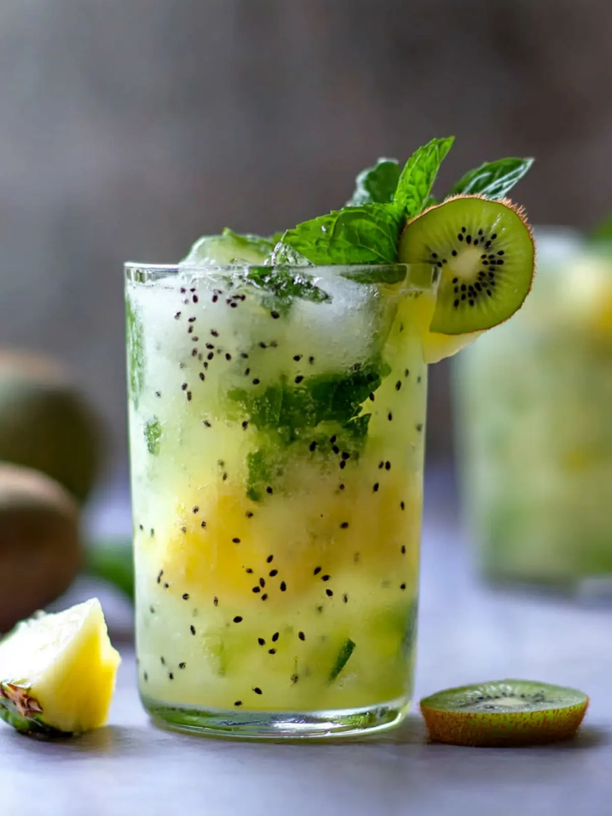 Pineapple Kiwi Mojito: Your Ultimate Guilt-Free Refreshment 2 Pineapple Kiwi Mojito