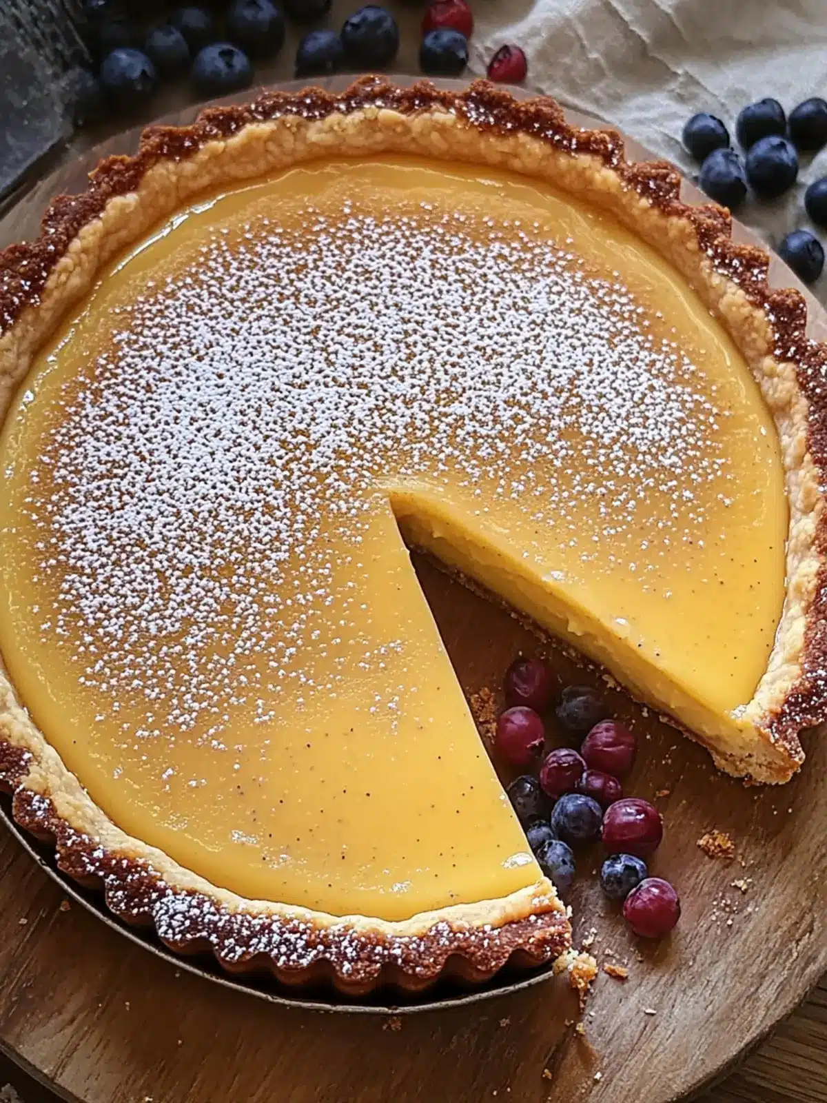 Creamy Vanilla Cardamom Custard Tart for Cozy Indulgence 3 Vanilla Cardamom Custard Tart