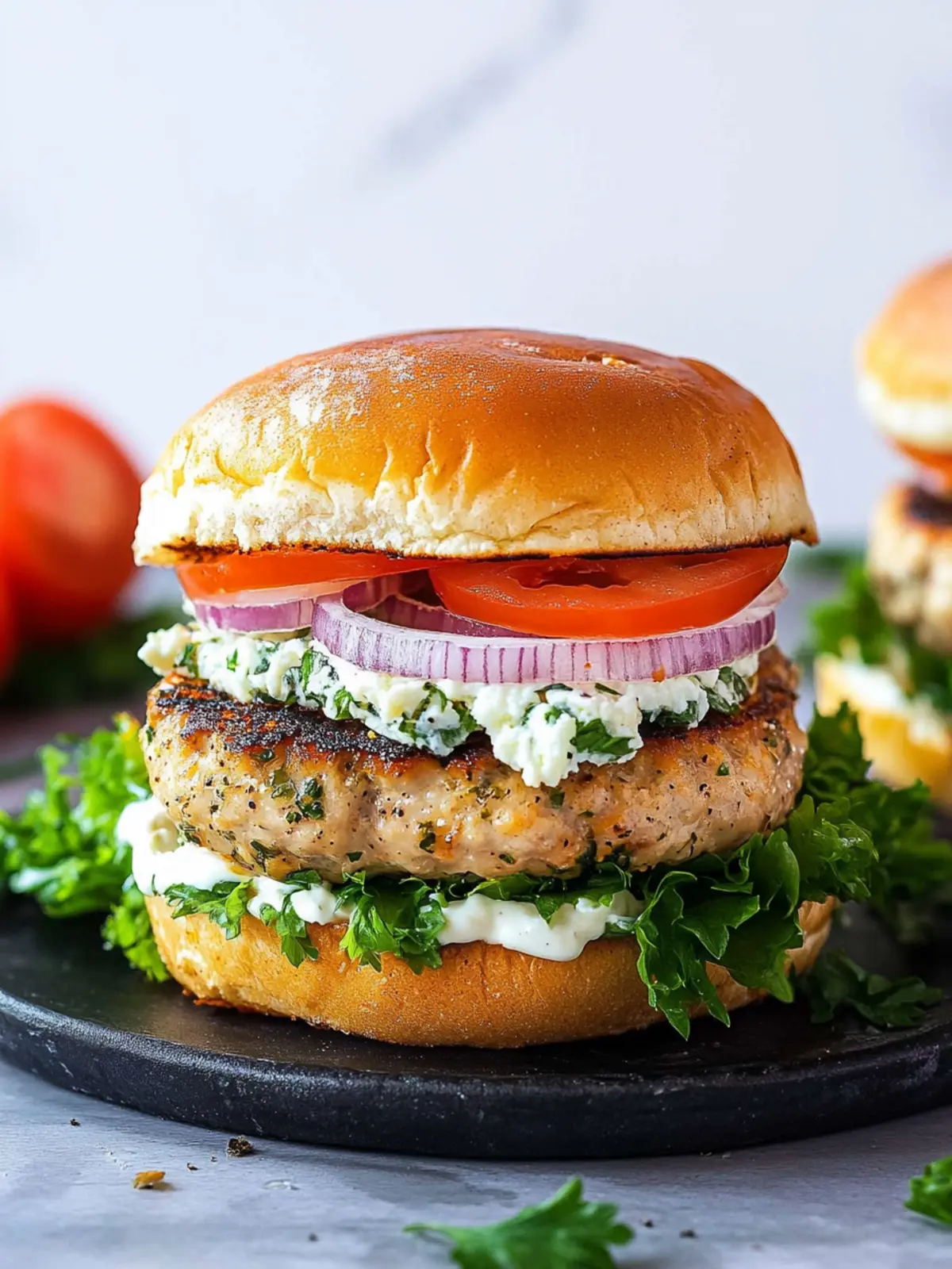 Greek Feta Turkey Burgers You’ll Crave Again and Again 5 Greek Feta Turkey Burgers