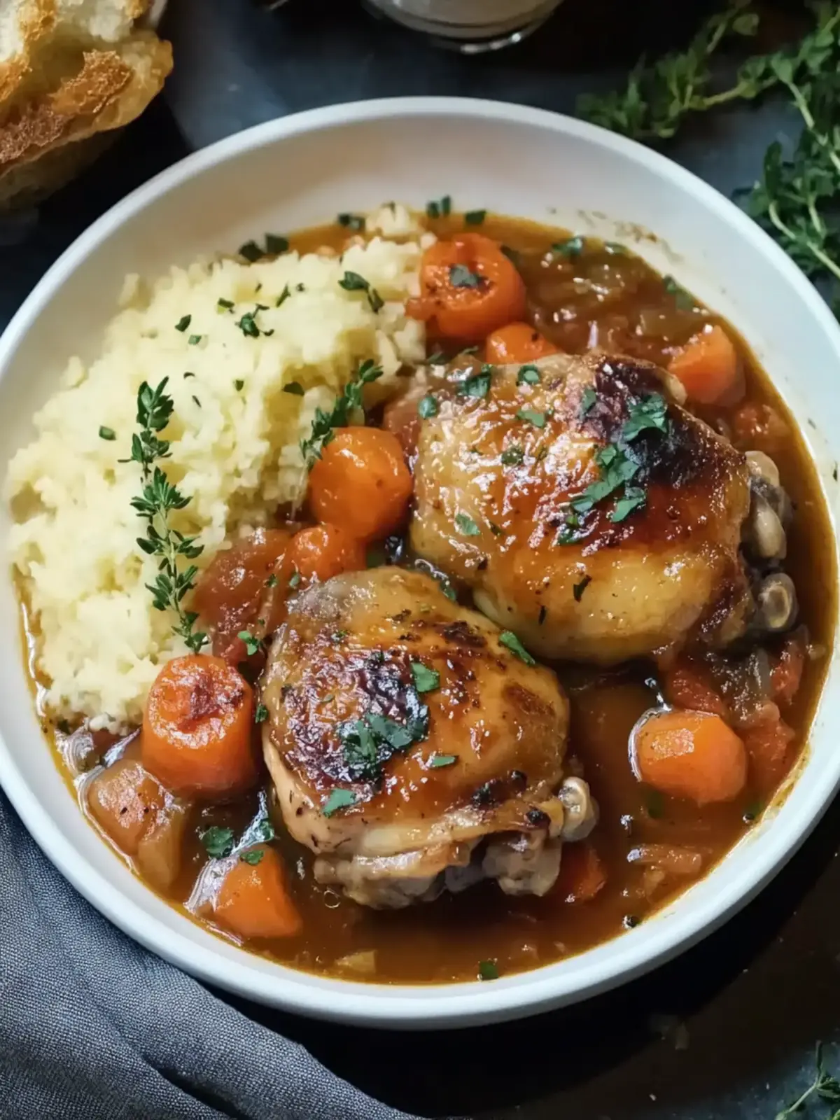 Savory Chicken Thigh Osso Bucco for Cozy Family Dinners 2 Chicken Thigh Osso Bucco