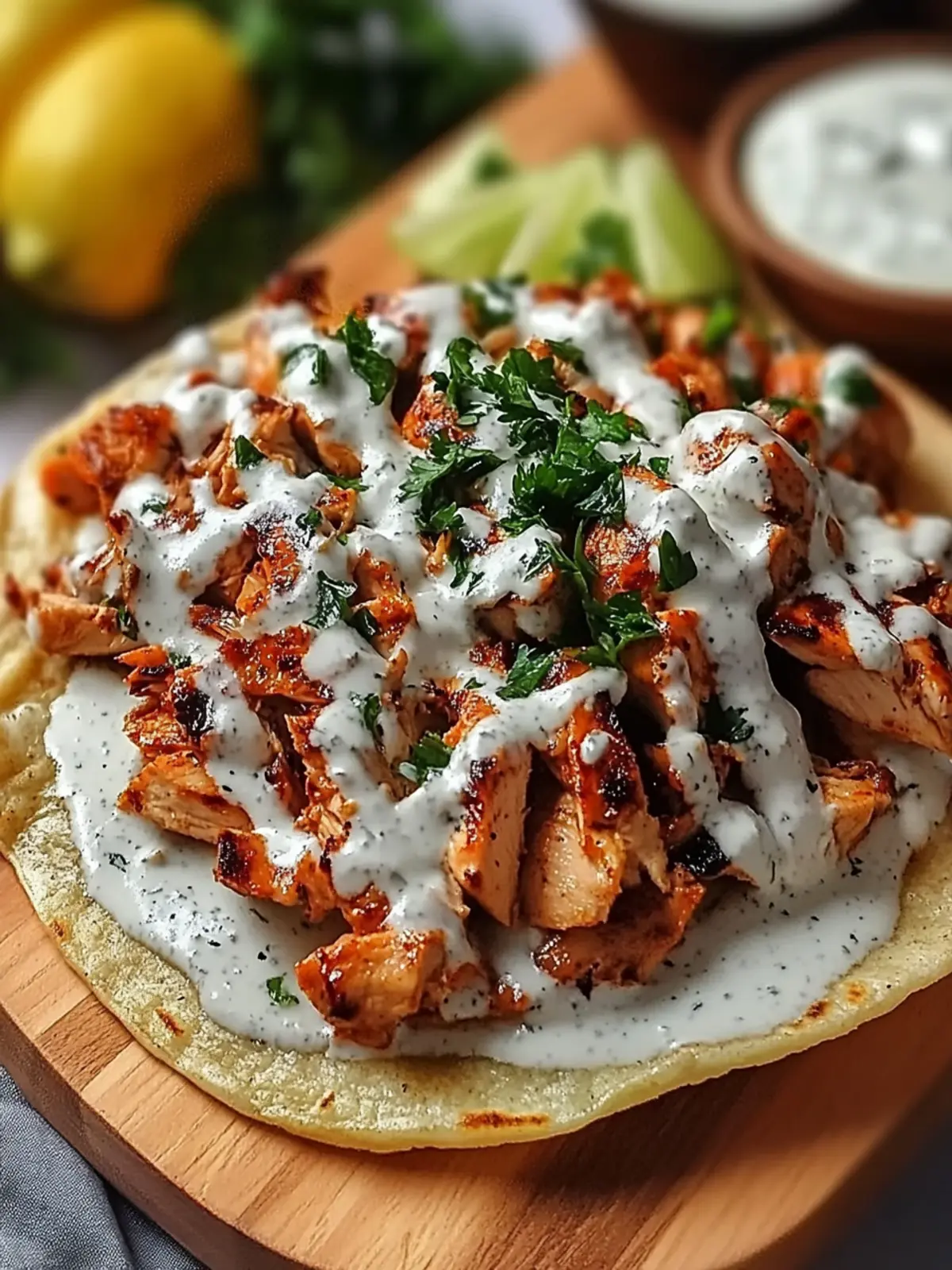 Delicious Chicken Shawarma with Garlic Sauce You’ll Crave Daily 2 Delicious Chicken Shawarma with Garlic Sauce