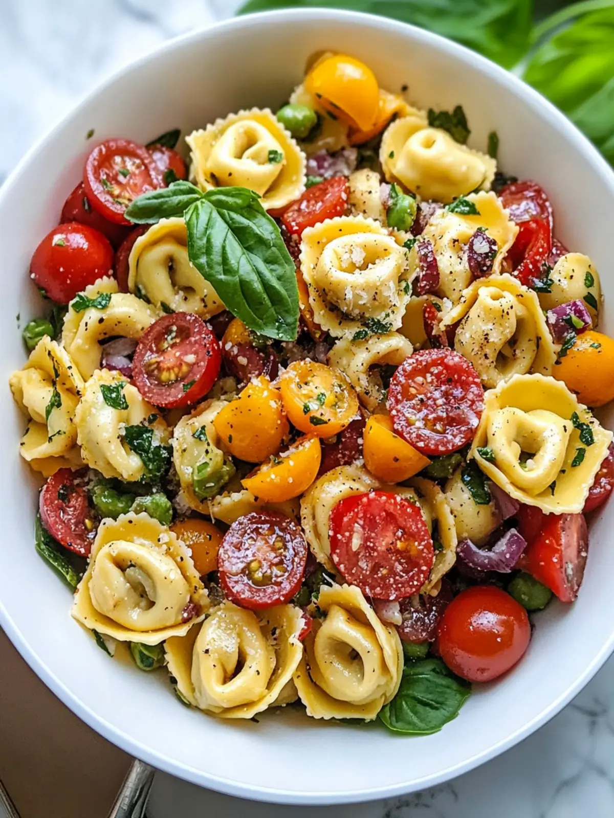 Delicious Tortellini Pasta Salad You’ll Want Every Day 4 Tortellini Pasta Salad
