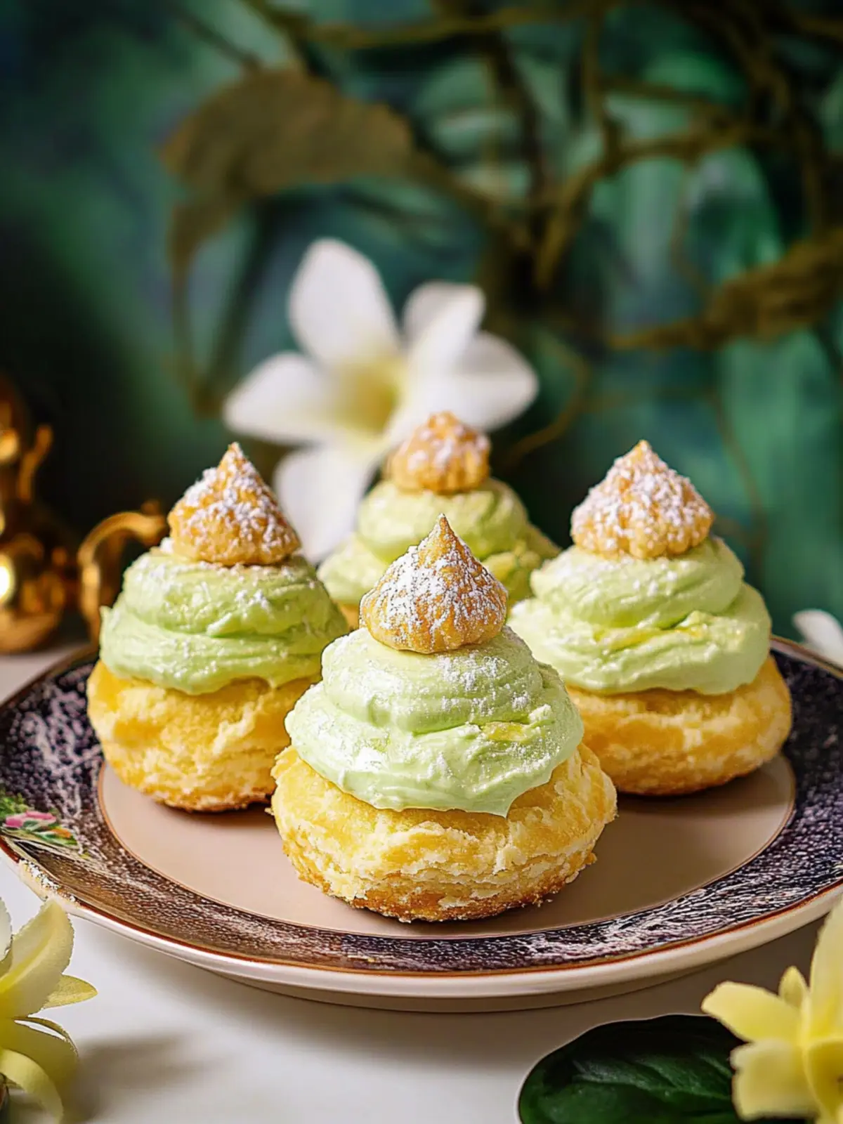 Tinker Bell’s Passionfruit Cream Puffs: A Magical Delight 3 Tinker Bell’s Passionfruit Cream Puffs