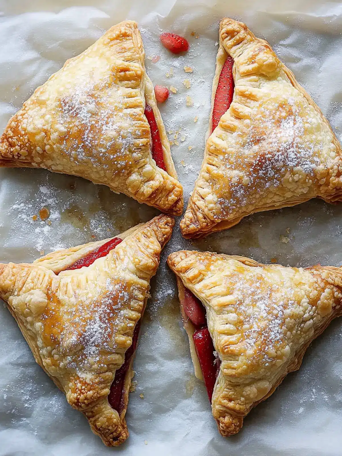 Irresistible Strawberry Rhubarb Turnovers for Sweet Moments 2 Strawberry Rhubarb Turnovers