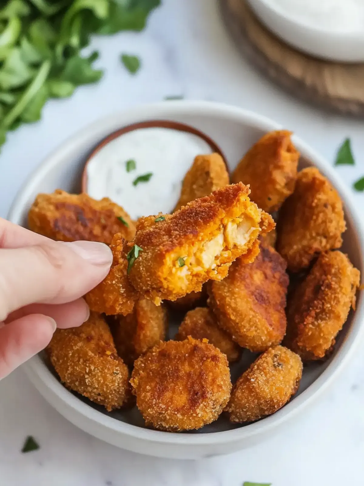 Sweet Potato Chicken Nuggets That Kids Will Love! 4 Sweet Potato Chicken Nuggets