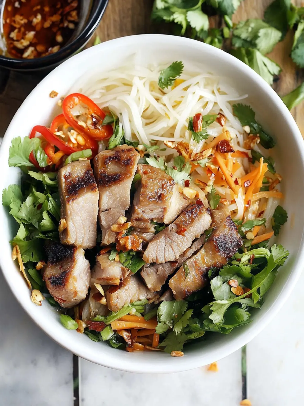 Lemongrass Pork Vietnamese Noodle Salad for Fresh Flavor Bliss 3 Lemongrass Pork Vietnamese Noodle Salad